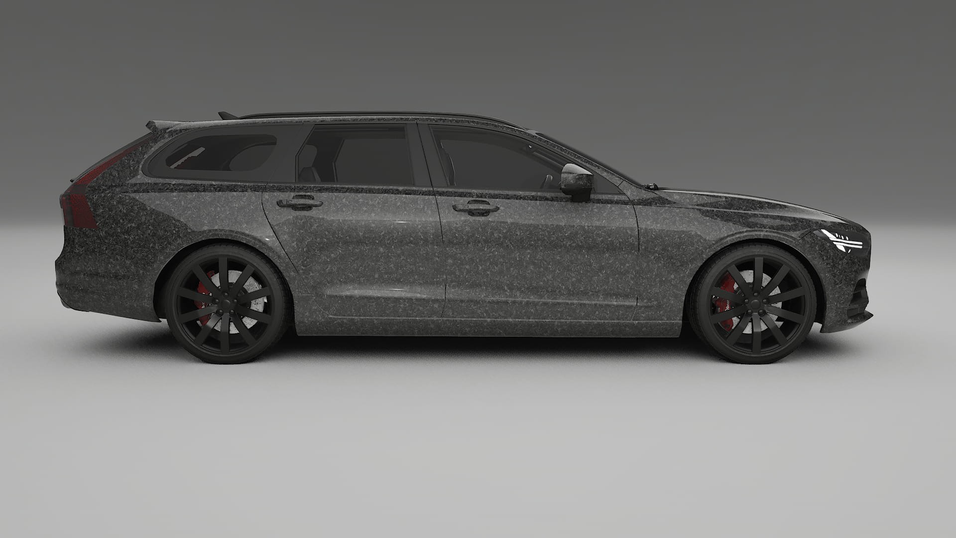 Volvo V90 P5 Film de Protecție pentru Vopsea TPU | FORGED S PPF cu Schimbare de Culoare – Kit Complet Predecupat