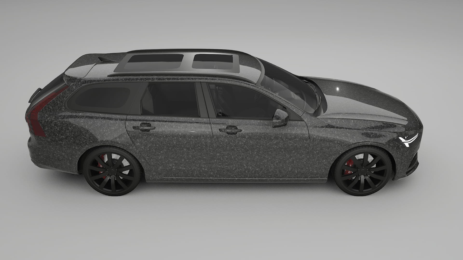 Volvo V90 P5 Film de Protecție pentru Vopsea TPU | FORGED S PPF cu Schimbare de Culoare – Kit Complet Predecupat