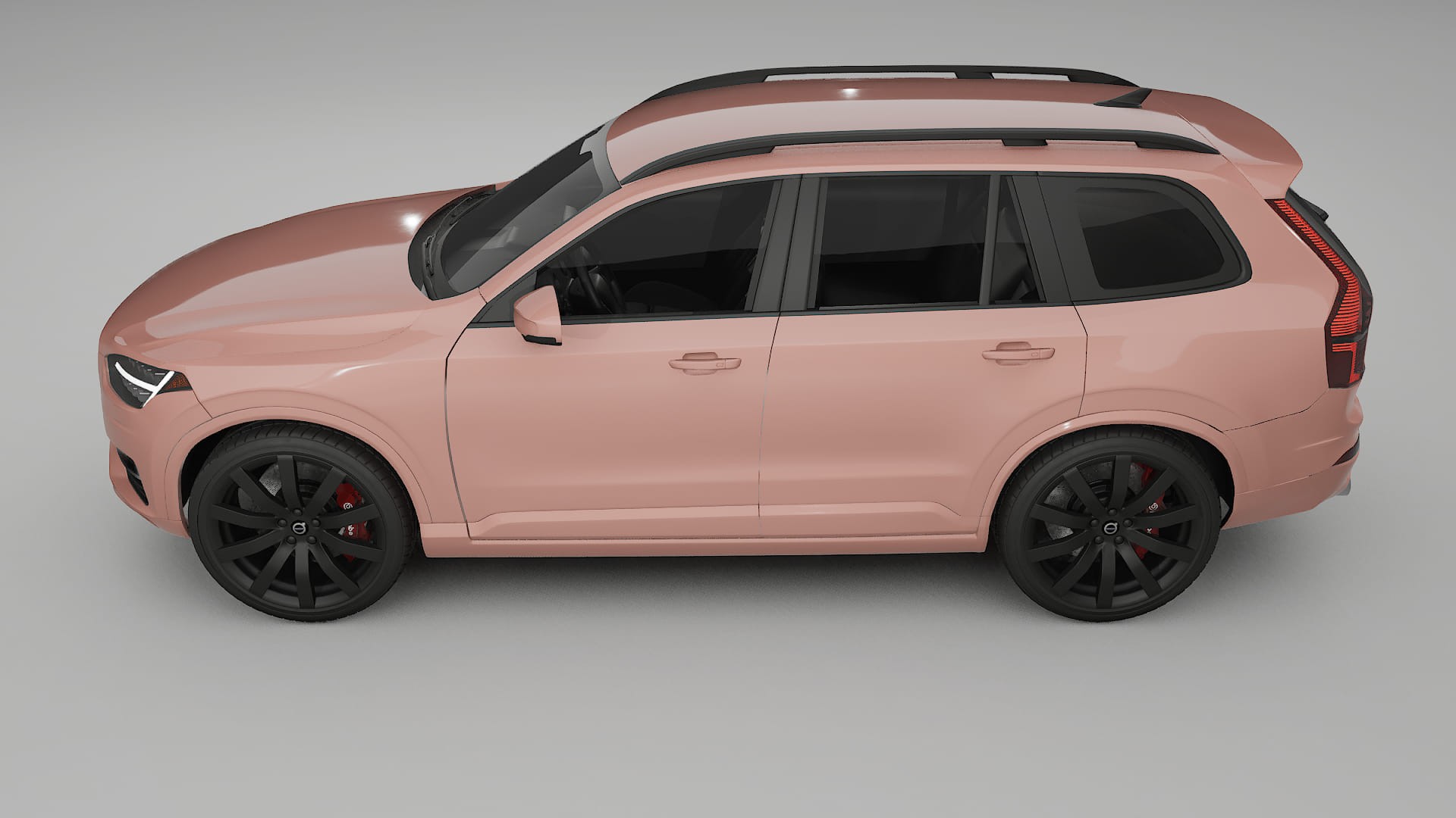 Volvo XC90 SPA Film de Protecție pentru Vopsea TPU | BLUSH PPF cu Schimbare de Culoare – Kit Complet Predecupat