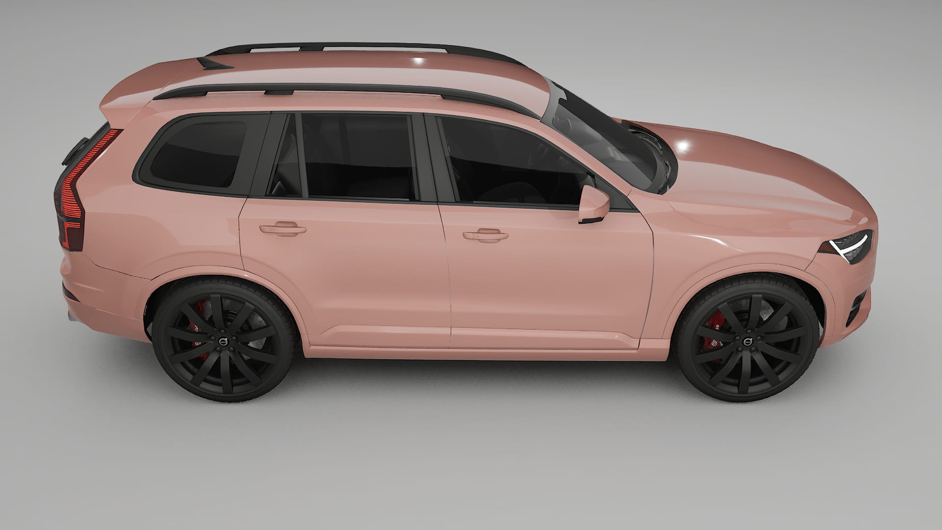 Volvo XC90 SPA Film de Protecție pentru Vopsea TPU | BLUSH PPF cu Schimbare de Culoare – Kit Complet Predecupat