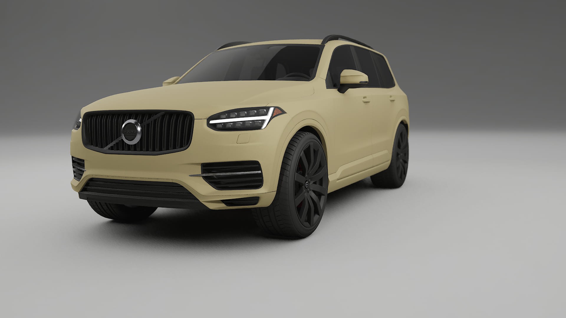 Volvo XC90 SPA Film de Protecție pentru Vopsea TPU | SAND PPF cu Schimbare de Culoare – Kit Complet Predecupat