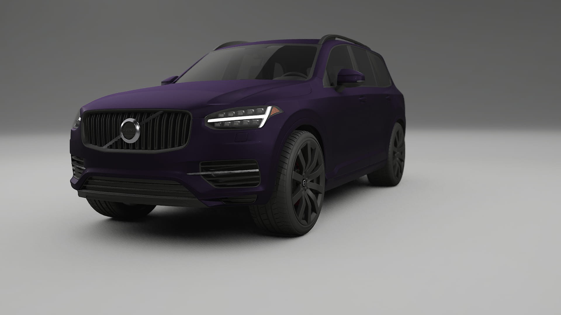 Volvo XC90 SPA Film de Protecție pentru Vopsea TPU | VIOLET PPF cu Schimbare de Culoare – Kit Complet Predecupat