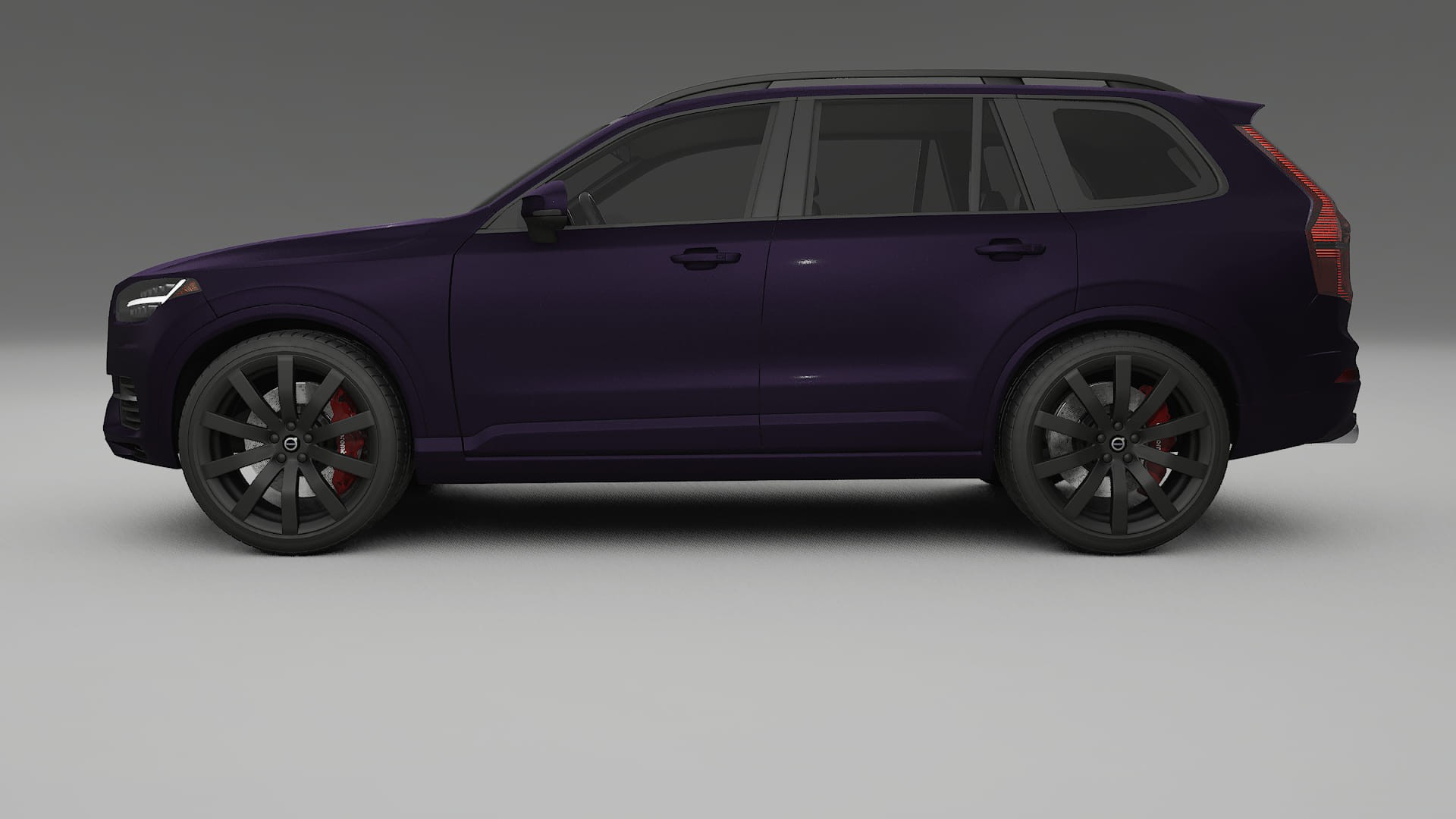 Volvo XC90 SPA Film de Protecție pentru Vopsea TPU | VIOLET PPF cu Schimbare de Culoare – Kit Complet Predecupat