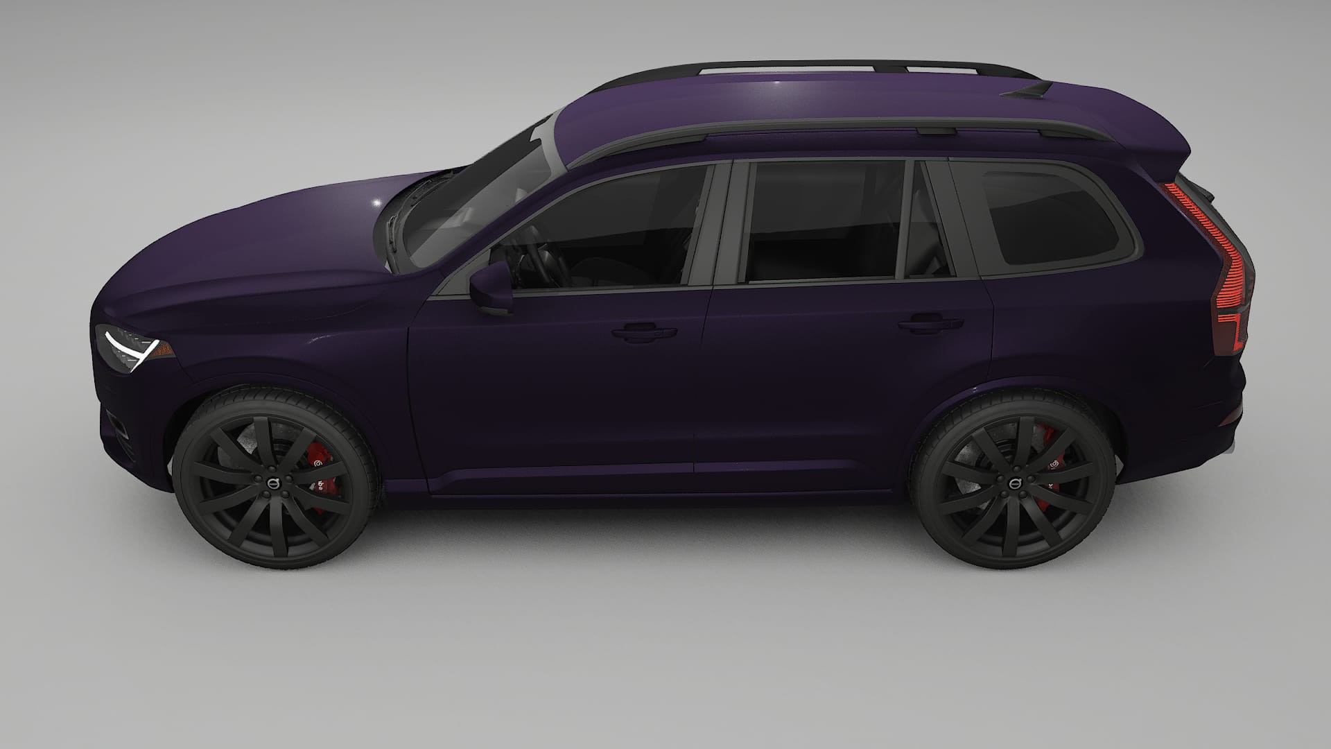 Volvo XC90 SPA Film de Protecție pentru Vopsea TPU | VIOLET PPF cu Schimbare de Culoare – Kit Complet Predecupat