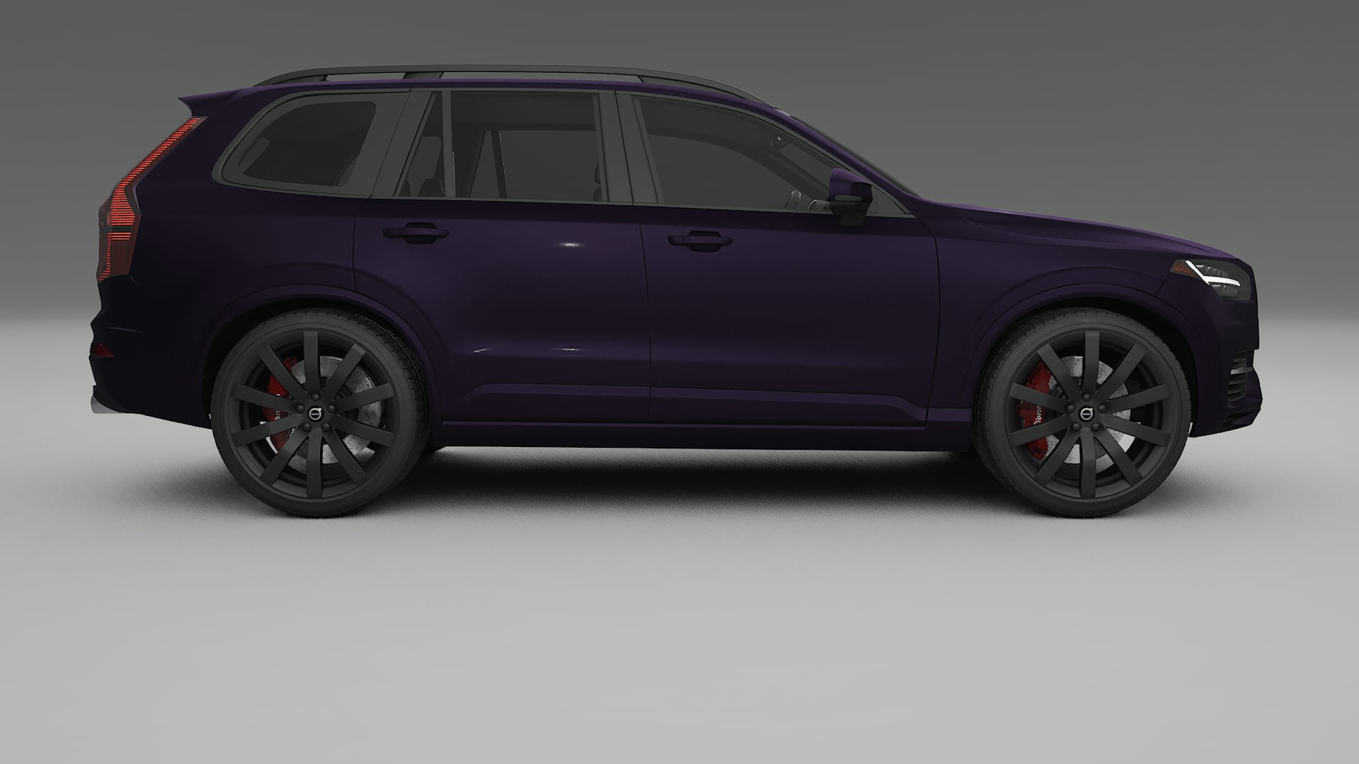 Volvo XC90 SPA Film de Protecție pentru Vopsea TPU | VIOLET PPF cu Schimbare de Culoare – Kit Complet Predecupat