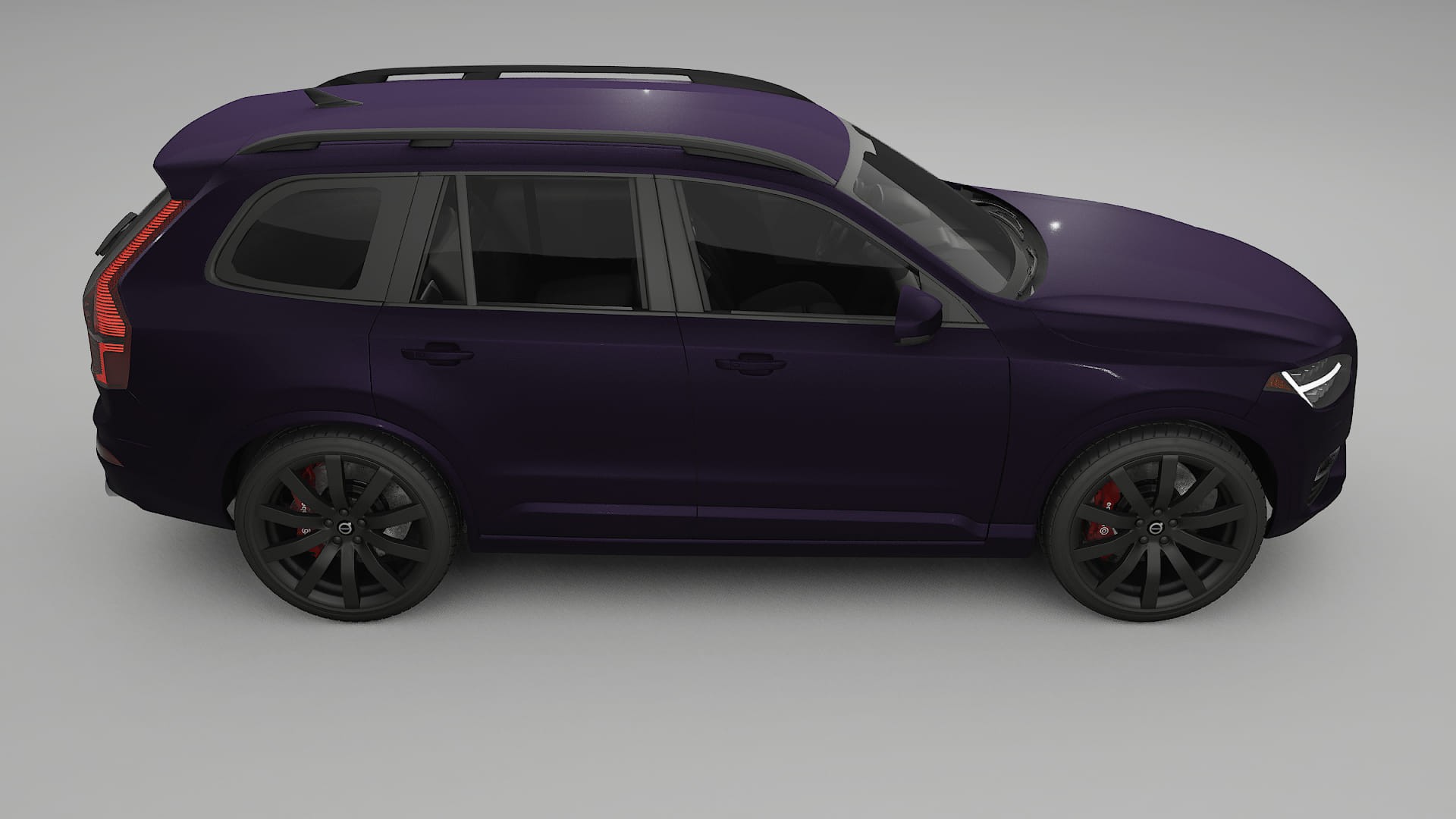 Volvo XC90 SPA Film de Protecție pentru Vopsea TPU | VIOLET PPF cu Schimbare de Culoare – Kit Complet Predecupat