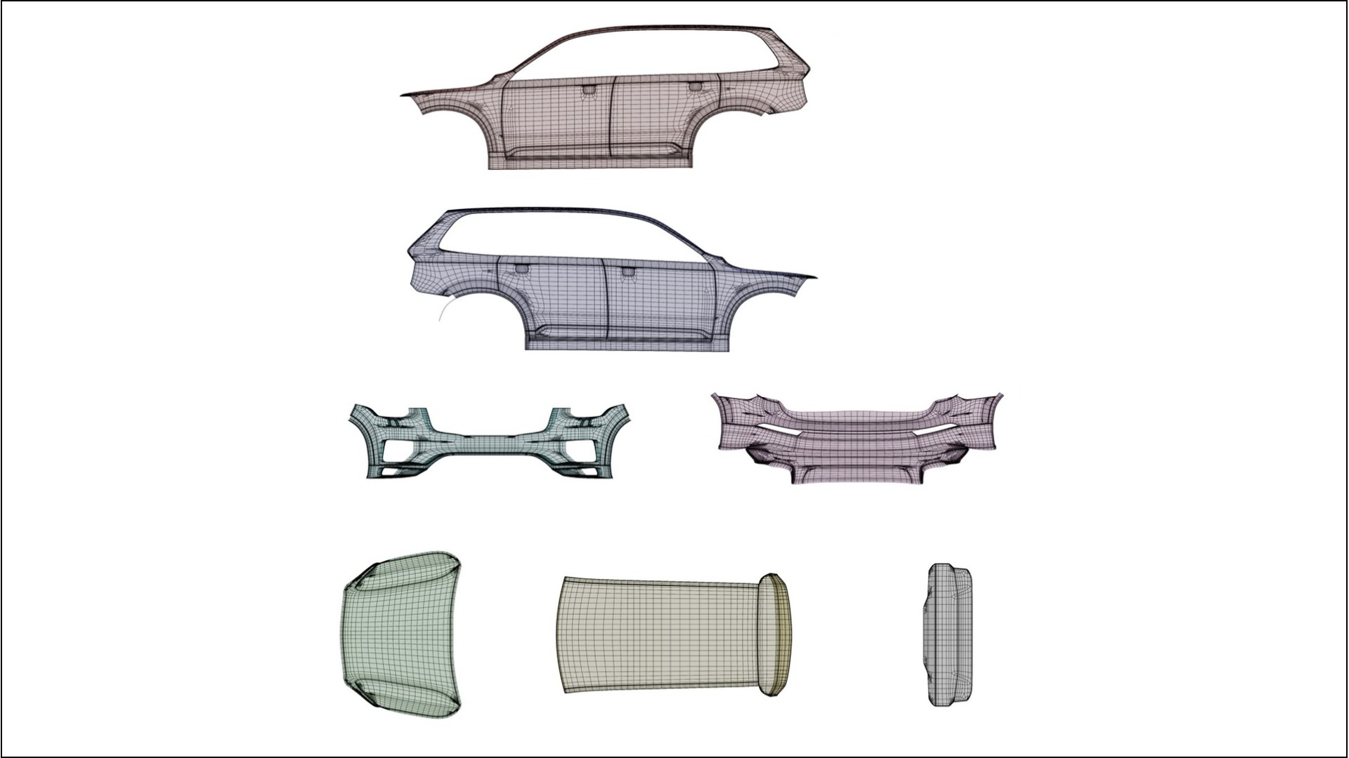 Volvo XC90 SPA Film de Protecție pentru Vopsea TPU | PEARL PPF cu Schimbare de Culoare – Kit Complet Predecupat