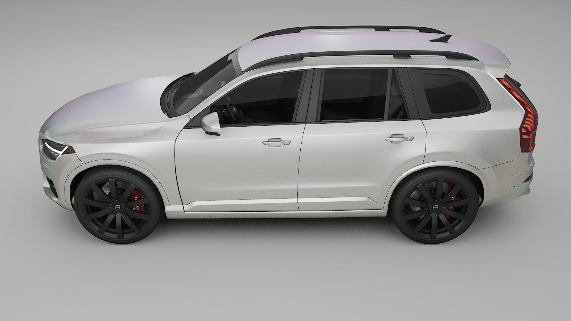 Volvo XC90 SPA Film de Protecție pentru Vopsea TPU | NEBULA PPF cu Schimbare de Culoare – Kit Complet Predecupat