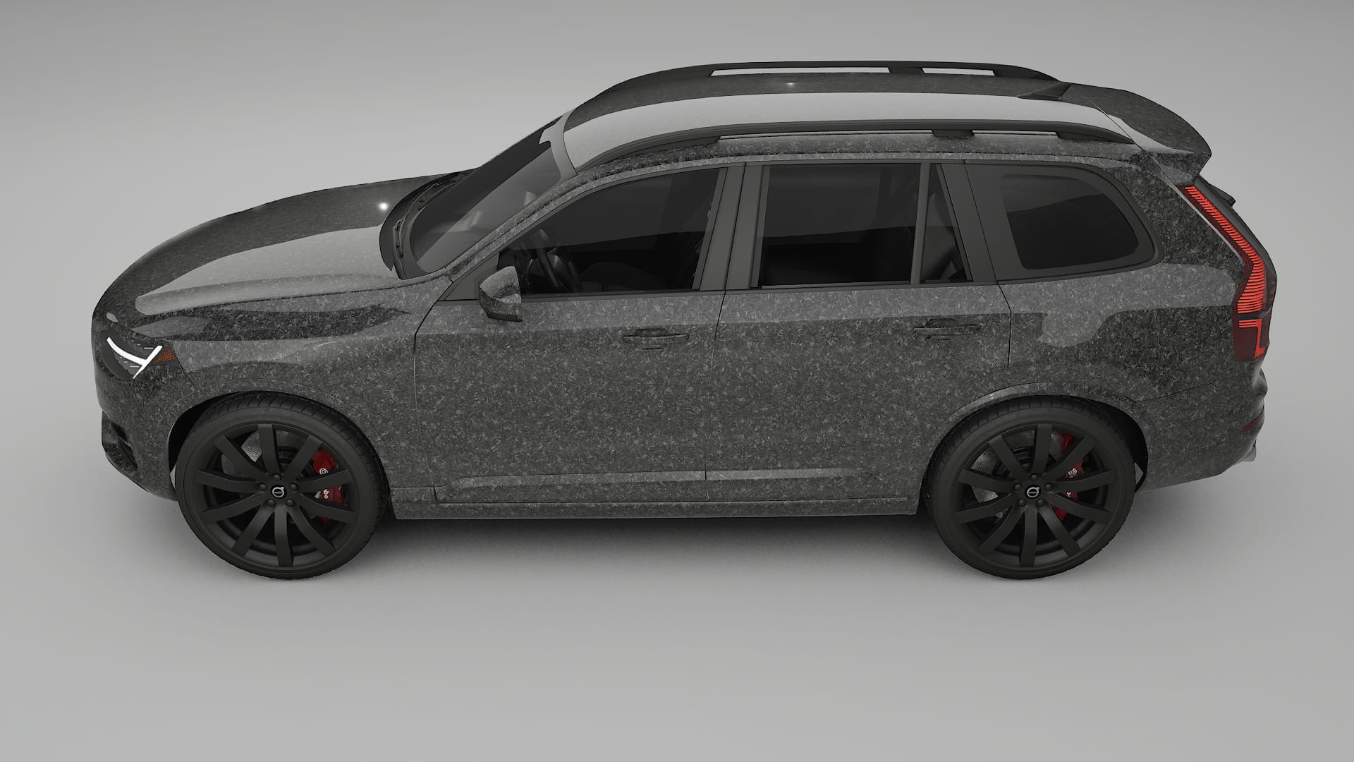 Volvo XC90 SPA Film de Protecție pentru Vopsea TPU | FORGED S PPF cu Schimbare de Culoare – Kit Complet Predecupat