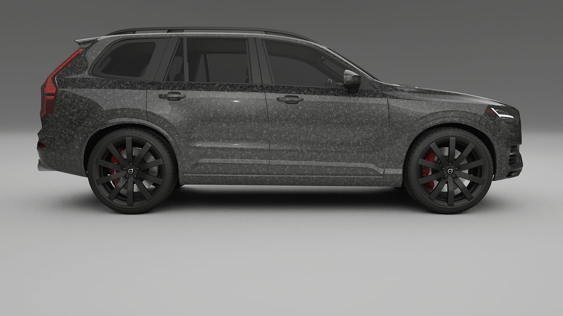 Volvo XC90 SPA Film de Protecție pentru Vopsea TPU | FORGED S PPF cu Schimbare de Culoare – Kit Complet Predecupat