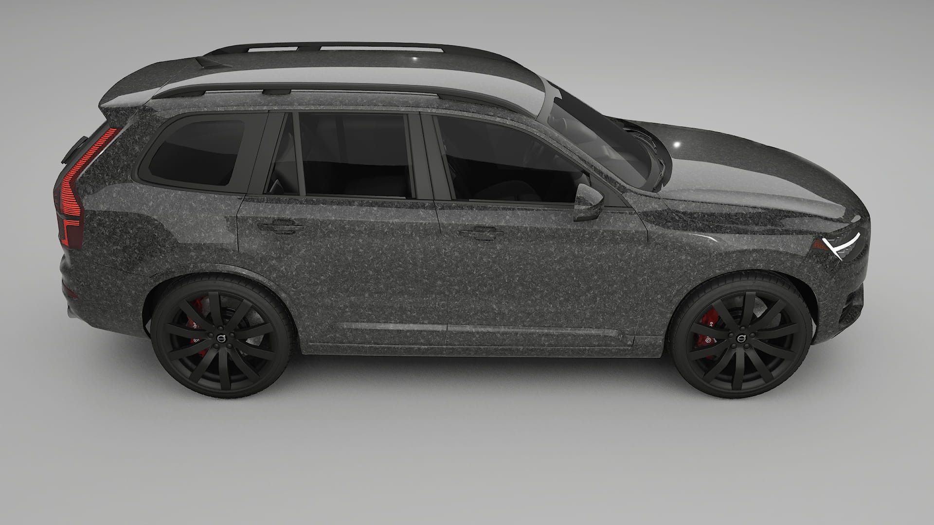 Volvo XC90 SPA Film de Protecție pentru Vopsea TPU | FORGED S PPF cu Schimbare de Culoare – Kit Complet Predecupat