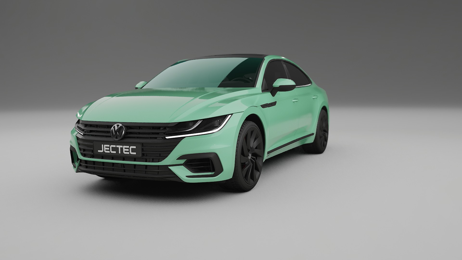 VW Arteon R 3H prefacelift pre LCI Film de Protecție pentru Vopsea TPU | DUSTY PPF cu Schimbare de Culoare – Kit Complet Pred