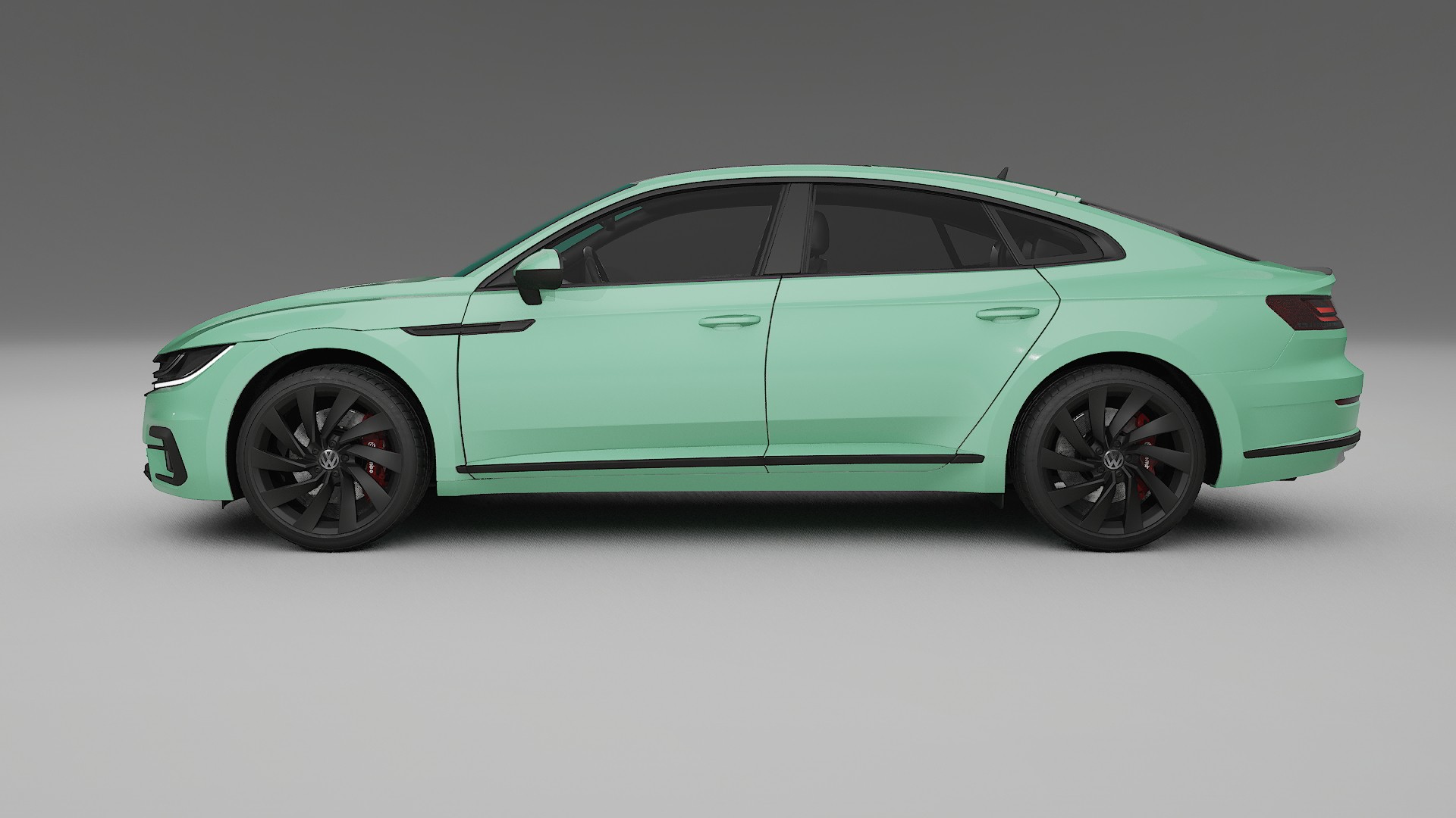 VW Arteon R 3H prefacelift pre LCI Film de Protecție pentru Vopsea TPU | DUSTY PPF cu Schimbare de Culoare – Kit Complet Pred