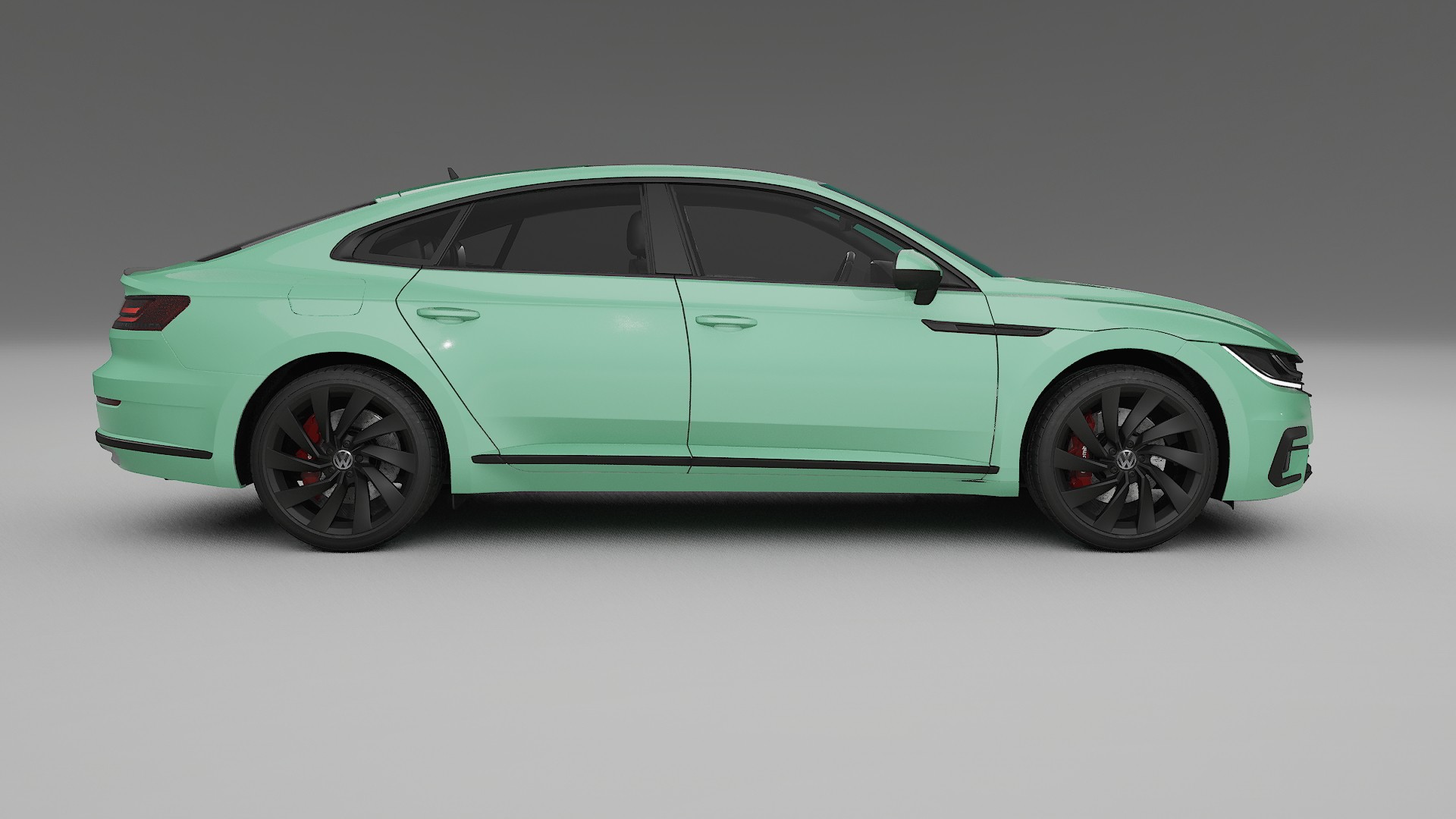 VW Arteon R 3H prefacelift pre LCI Film de Protecție pentru Vopsea TPU | DUSTY PPF cu Schimbare de Culoare – Kit Complet Pred