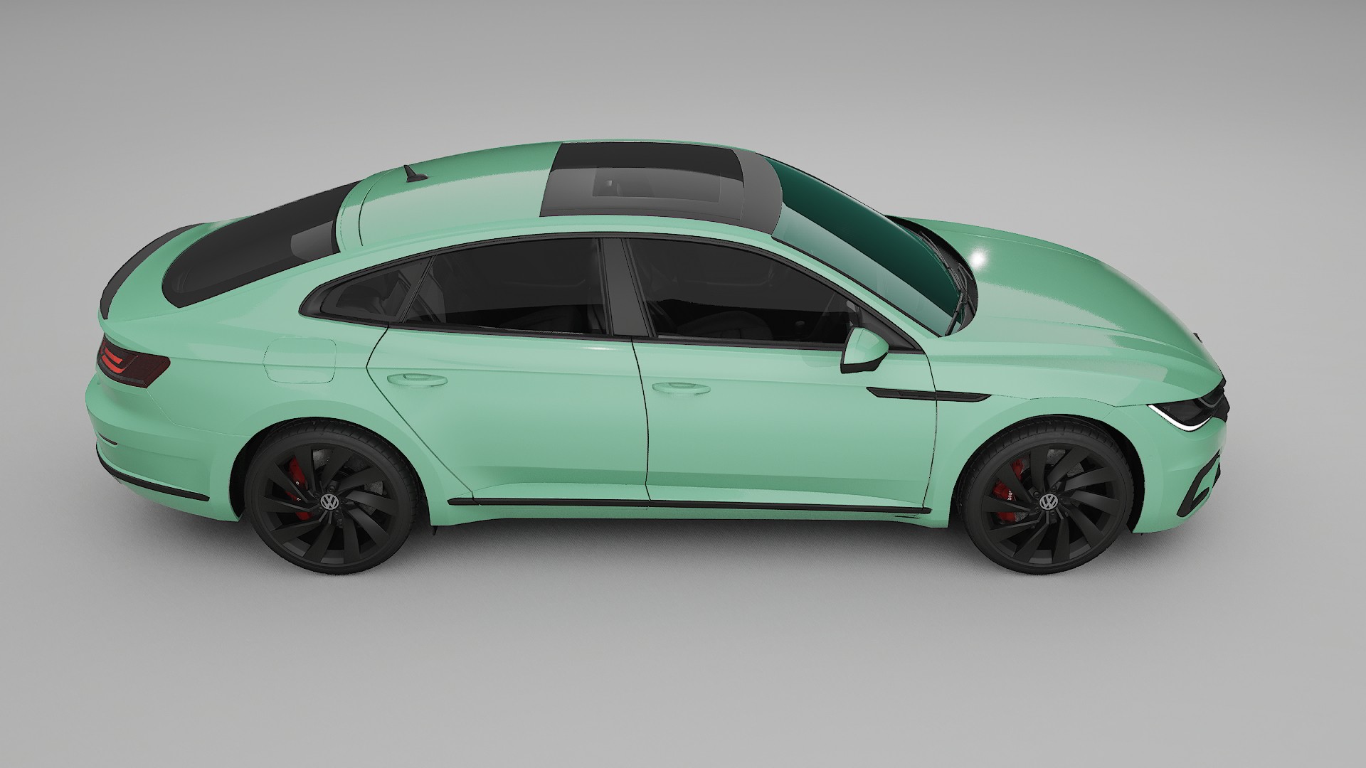 VW Arteon R 3H prefacelift pre LCI Film de Protecție pentru Vopsea TPU | DUSTY PPF cu Schimbare de Culoare – Kit Complet Pred