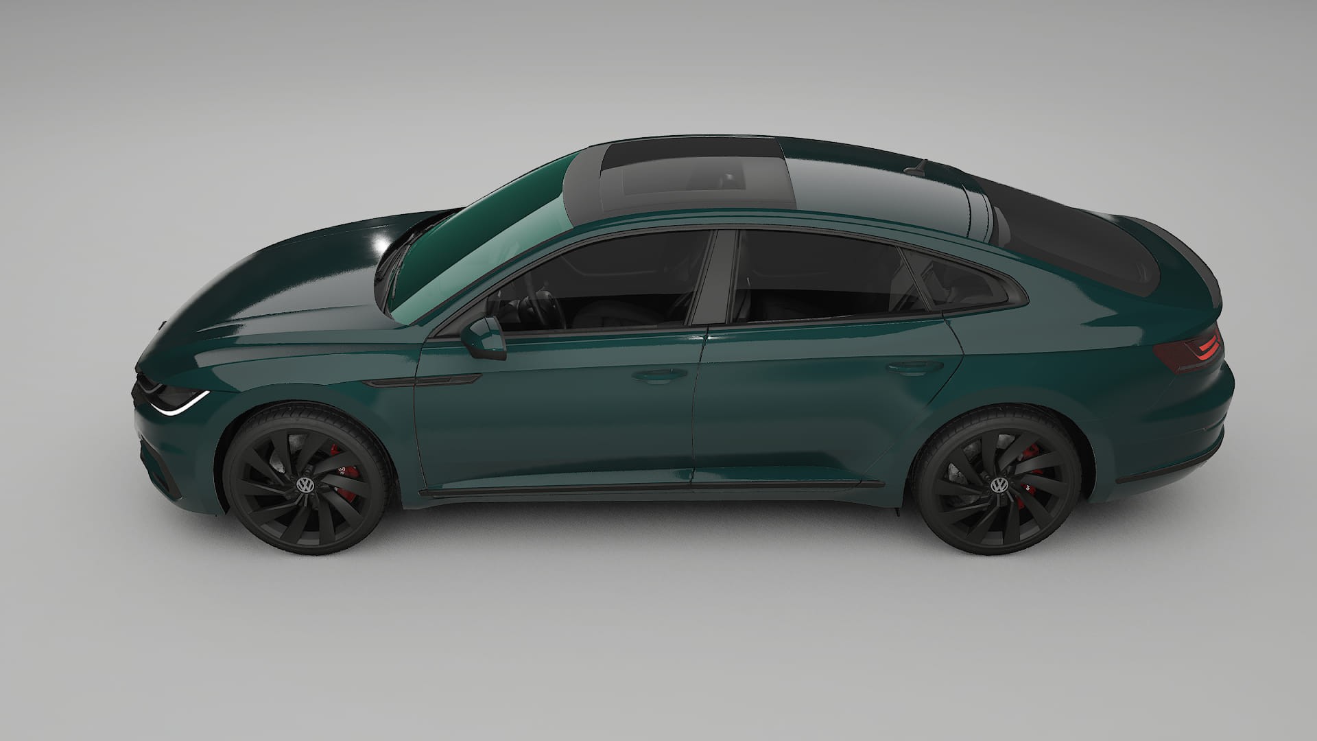 VW Arteon R 3H prefacelift pre LCI Film de Protecție pentru Vopsea TPU | INFERNO PPF cu Schimbare de Culoare – Kit Complet Pr