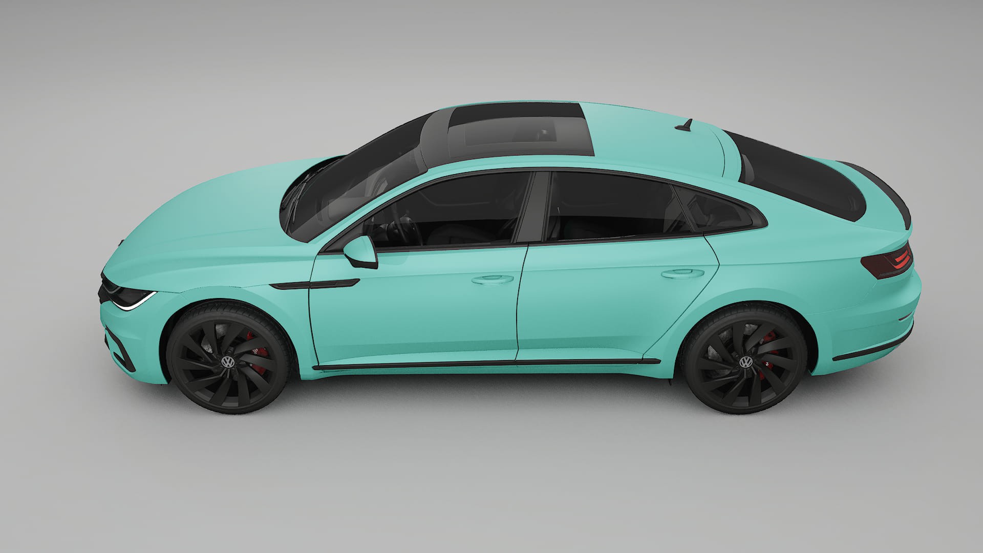 VW Arteon R 3H prefacelift pre LCI Film de Protecție pentru Vopsea TPU | FROST PPF cu Schimbare de Culoare – Kit Complet Pred