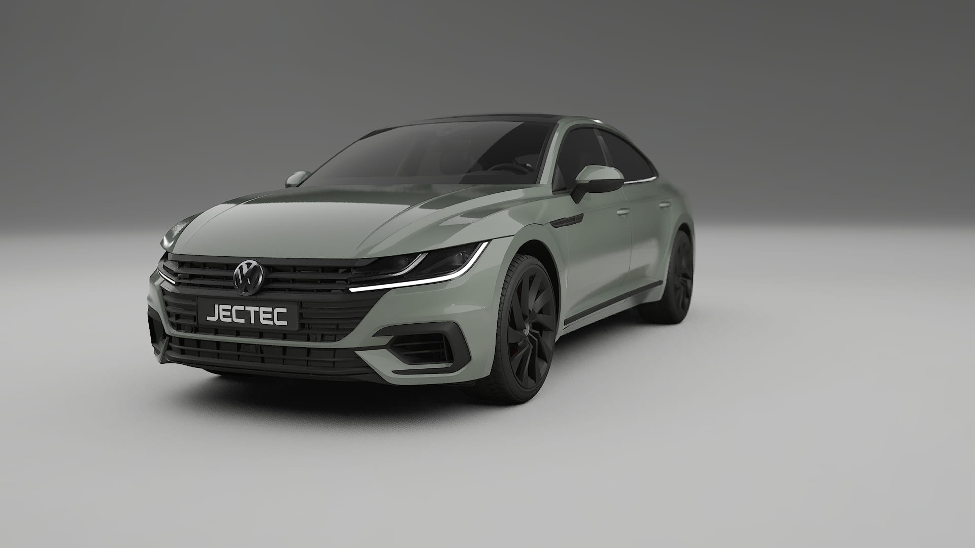 VW Arteon R 3H prefacelift pre LCI Film de Protecție pentru Vopsea TPU | SLATE PPF cu Schimbare de Culoare – Kit Complet Pred