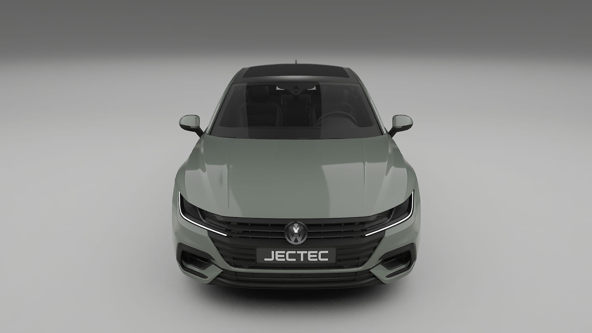 VW Arteon R 3H prefacelift pre LCI Film de Protecție pentru Vopsea TPU | SLATE PPF cu Schimbare de Culoare – Kit Complet Pred