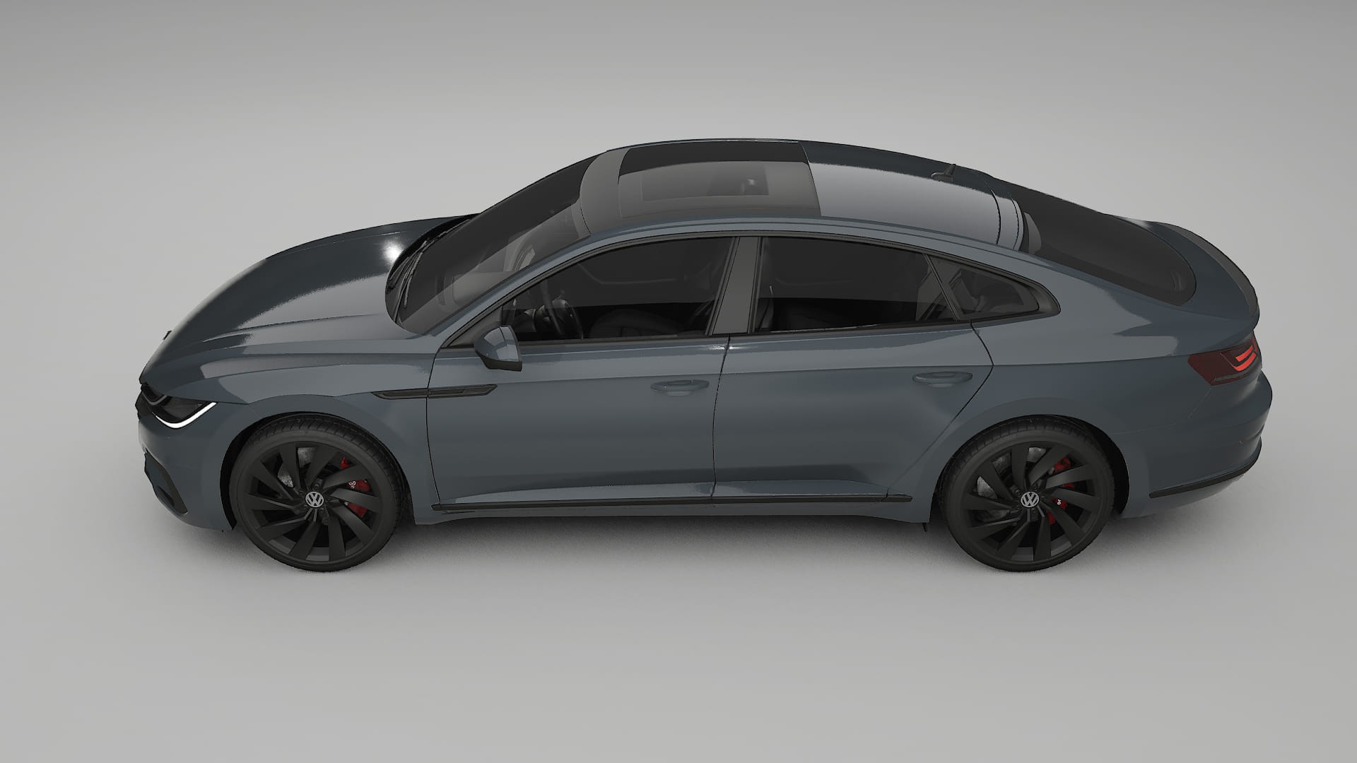 VW Arteon R 3H prefacelift pre LCI Film de Protecție pentru Vopsea TPU | GRANITE PPF cu Schimbare de Culoare – Kit Complet Pr