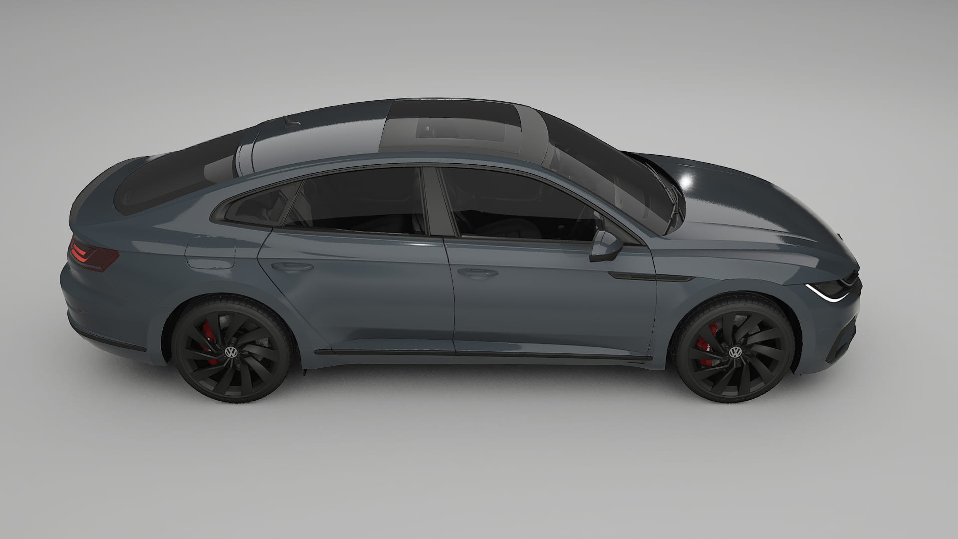 VW Arteon R 3H prefacelift pre LCI Film de Protecție pentru Vopsea TPU | GRANITE PPF cu Schimbare de Culoare – Kit Complet Pr