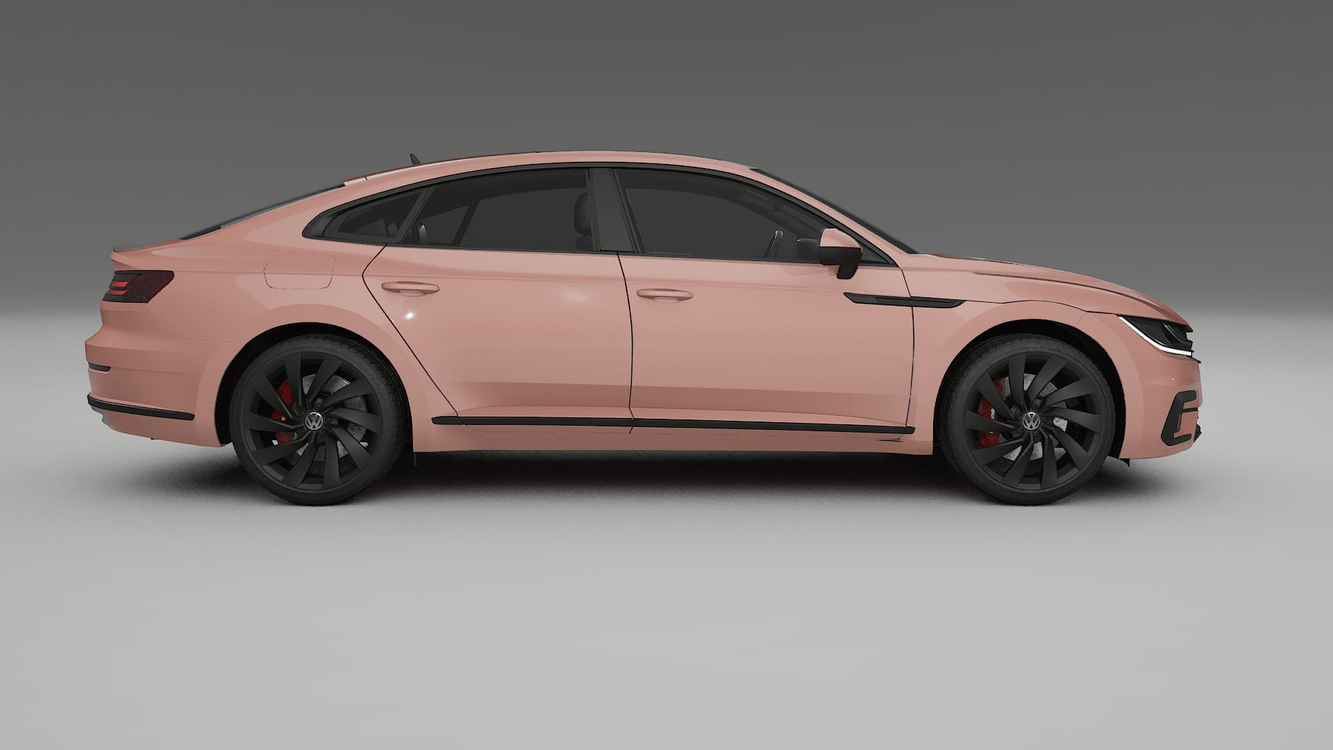 VW Arteon R 3H prefacelift pre LCI Film de Protecție pentru Vopsea TPU | BLUSH PPF cu Schimbare de Culoare – Kit Complet Pred