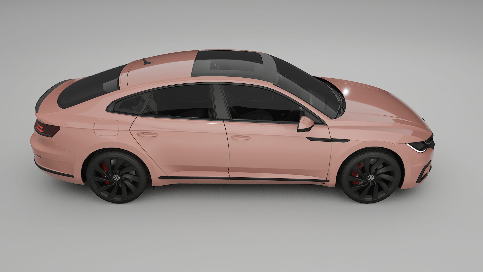 VW Arteon R 3H prefacelift pre LCI Film de Protecție pentru Vopsea TPU | BLUSH PPF cu Schimbare de Culoare – Kit Complet Pred