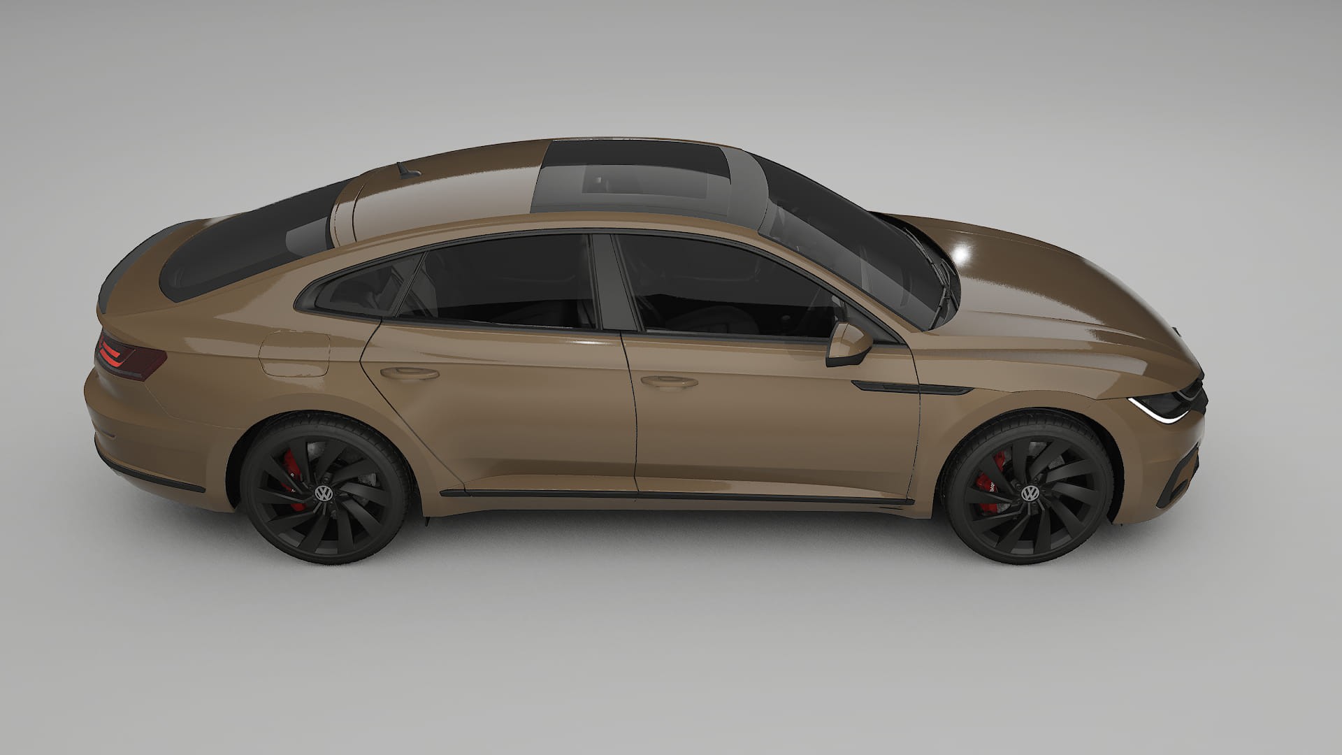 VW Arteon R 3H prefacelift pre LCI Film de Protecție pentru Vopsea TPU | SAHARA PPF cu Schimbare de Culoare – Kit Complet Pre