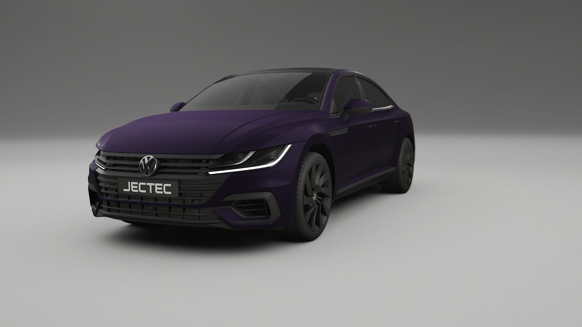 VW Arteon R 3H prefacelift pre LCI Film de Protecție pentru Vopsea TPU | VIOLET PPF cu Schimbare de Culoare – Kit Complet Pre