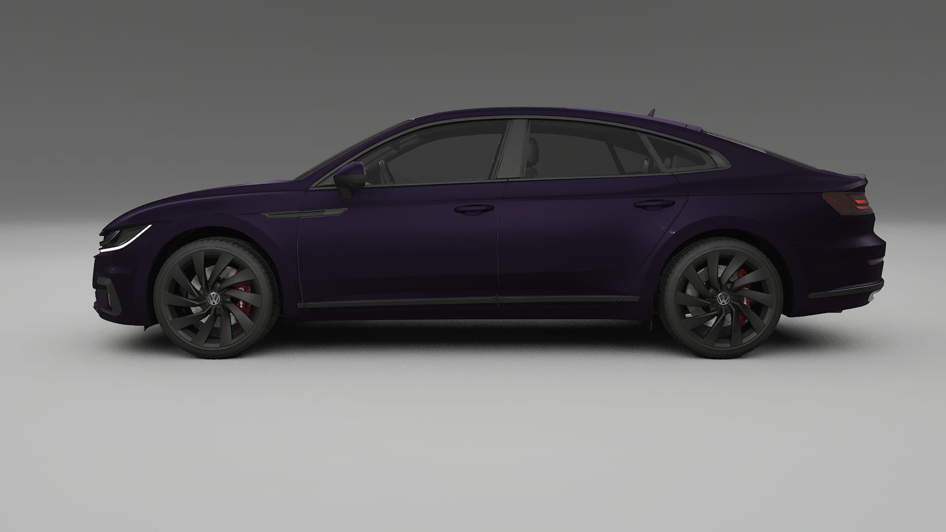 VW Arteon R 3H prefacelift pre LCI Film de Protecție pentru Vopsea TPU | VIOLET PPF cu Schimbare de Culoare – Kit Complet Pre