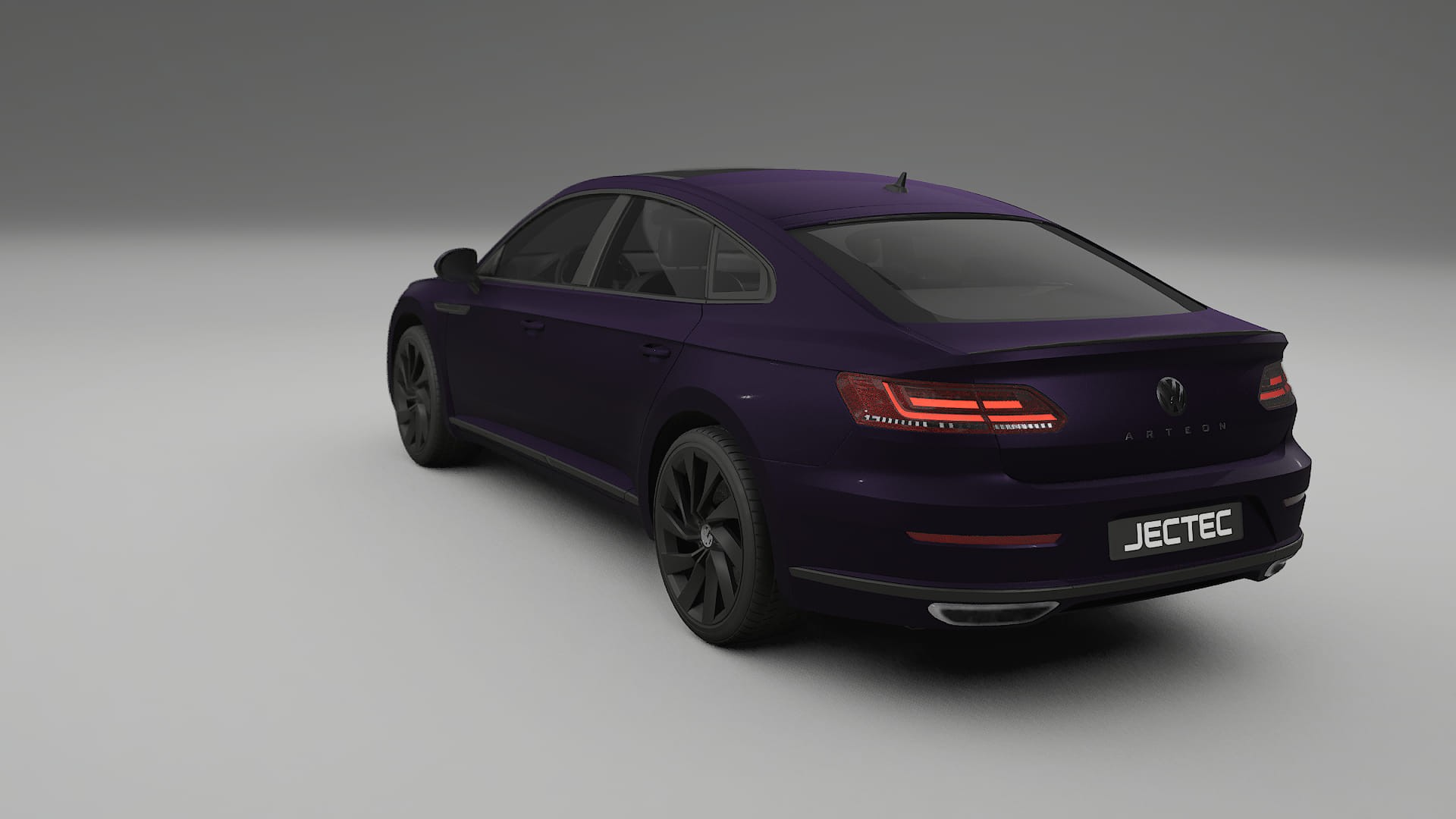 VW Arteon R 3H prefacelift pre LCI Film de Protecție pentru Vopsea TPU | VIOLET PPF cu Schimbare de Culoare – Kit Complet Pre