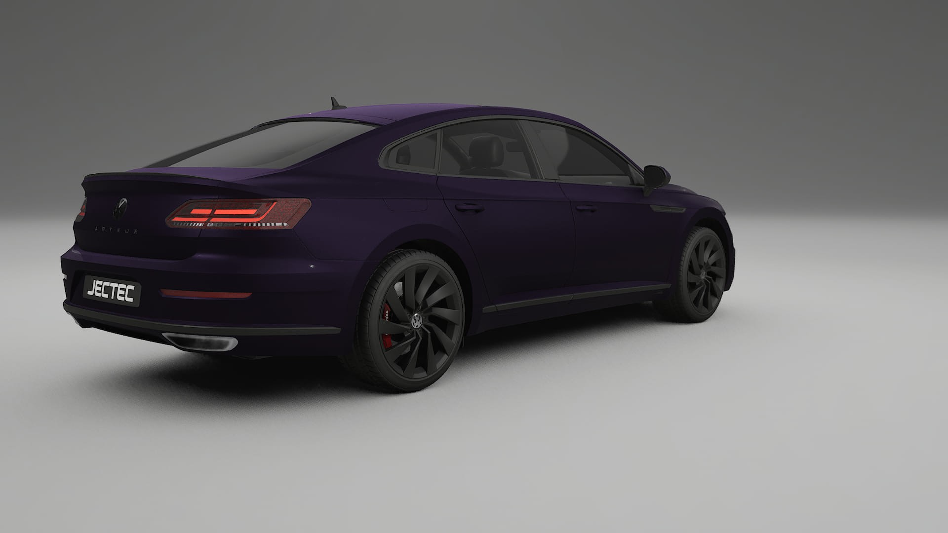 VW Arteon R 3H prefacelift pre LCI Film de Protecție pentru Vopsea TPU | VIOLET PPF cu Schimbare de Culoare – Kit Complet Pre