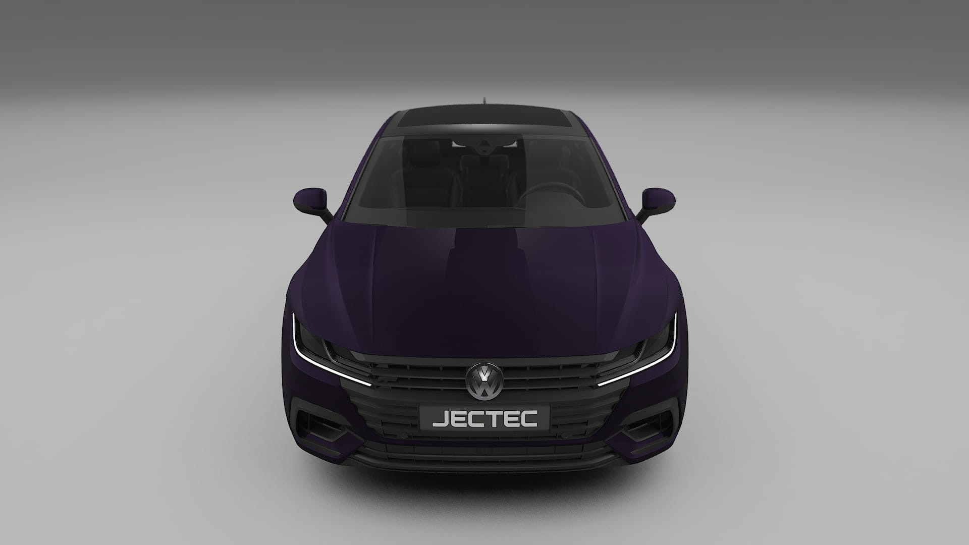 VW Arteon R 3H prefacelift pre LCI Film de Protecție pentru Vopsea TPU | VIOLET PPF cu Schimbare de Culoare – Kit Complet Pre