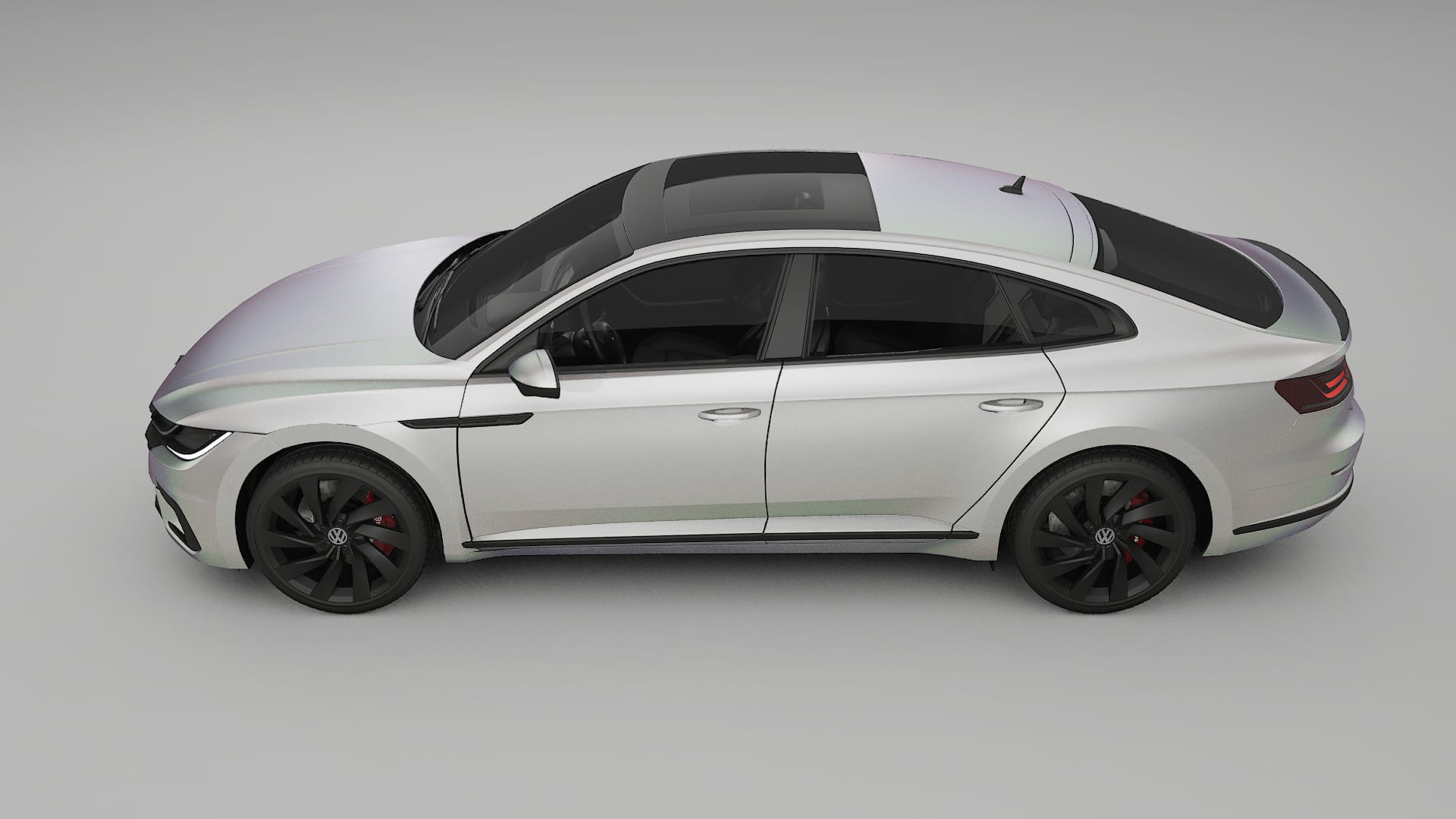 VW Arteon R 3H prefacelift pre LCI Film de Protecție pentru Vopsea TPU | NEBULA PPF cu Schimbare de Culoare – Kit Complet Pre