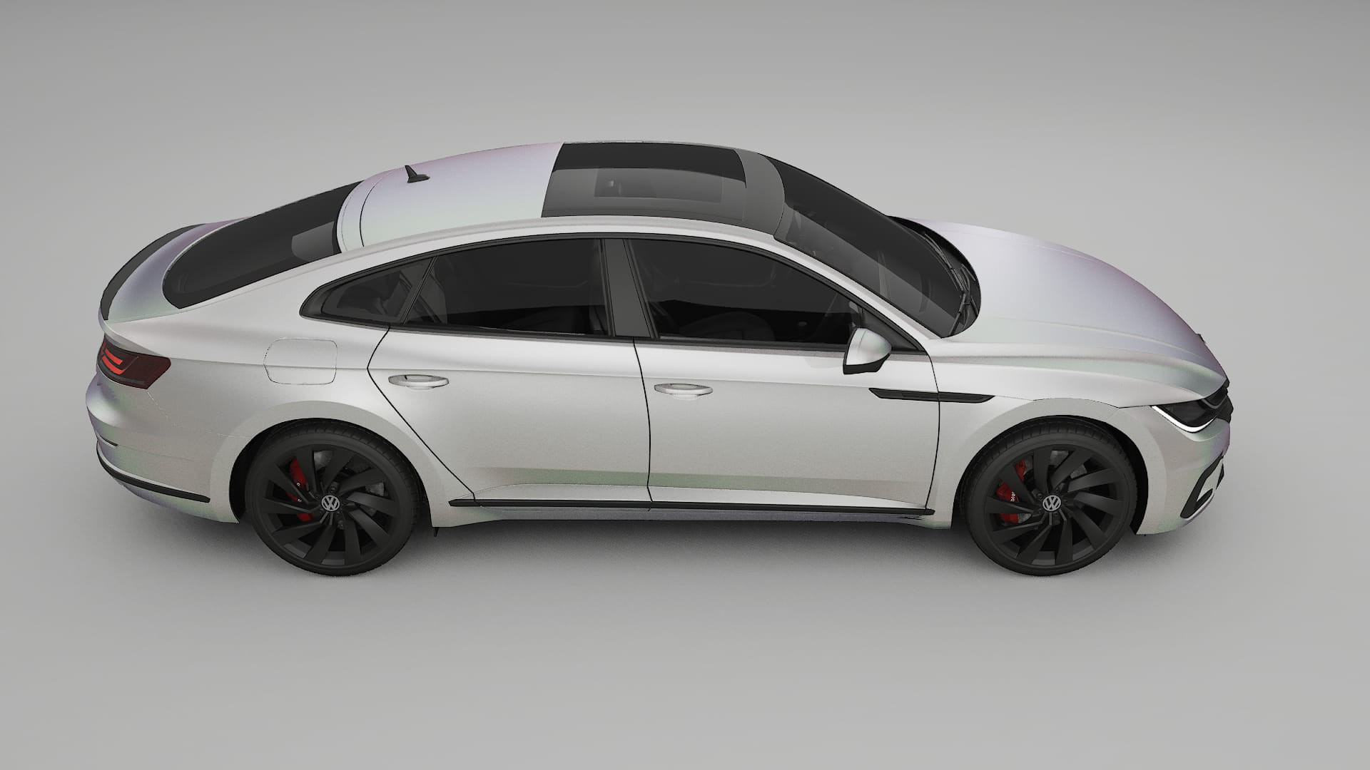 VW Arteon R 3H prefacelift pre LCI Film de Protecție pentru Vopsea TPU | NEBULA PPF cu Schimbare de Culoare – Kit Complet Pre