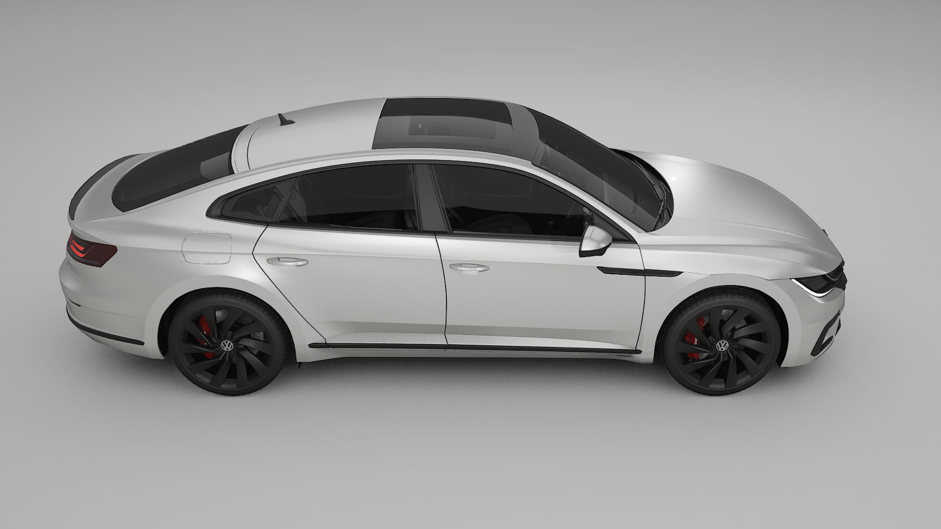 VW Arteon R 3H prefacelift pre LCI Film de Protecție pentru Vopsea TPU | OPAL PPF cu Schimbare de Culoare – Kit Complet Prede