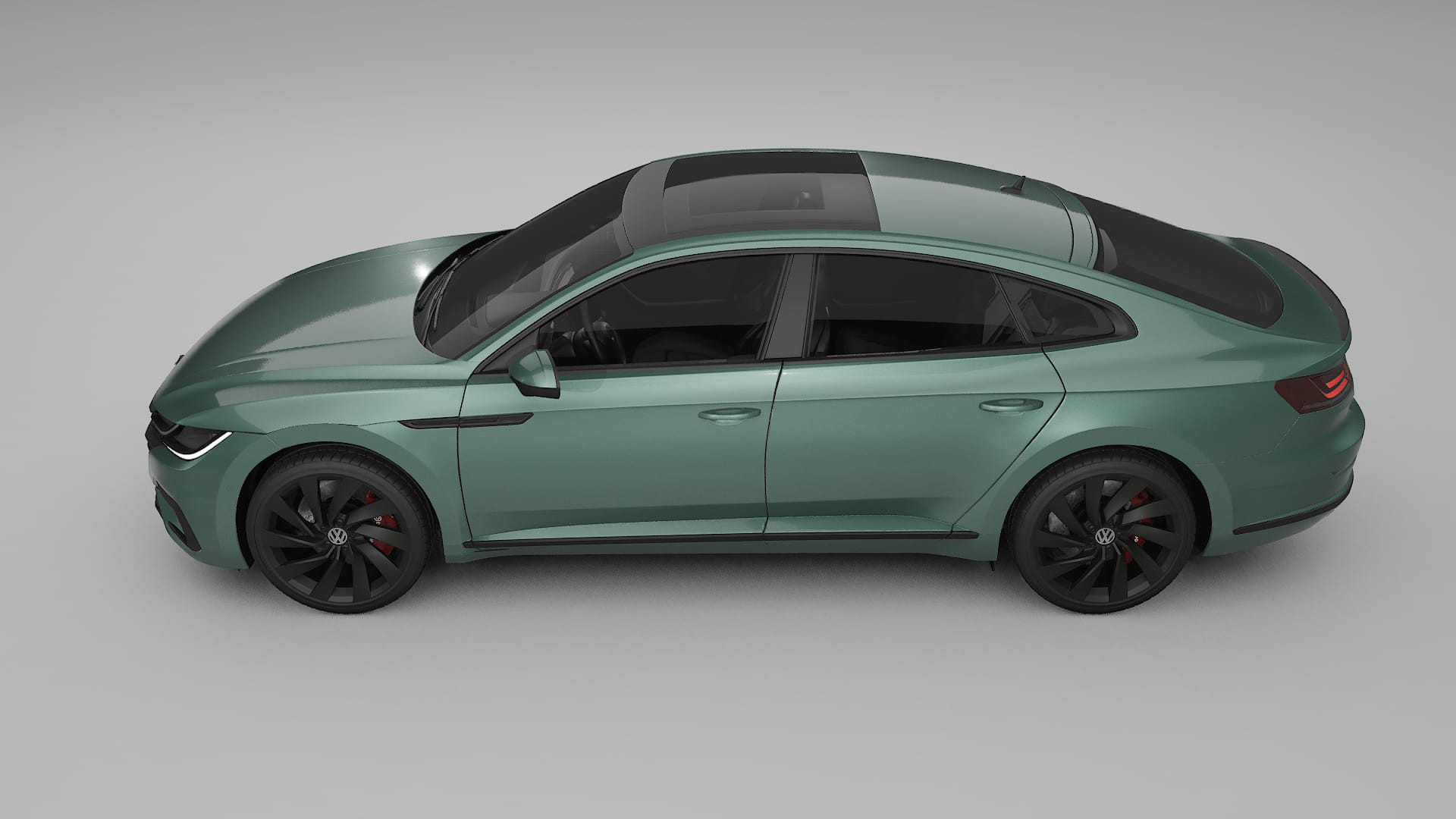 VW Arteon R 3H prefacelift pre LCI Film de Protecție pentru Vopsea TPU | EVERGREEN PPF cu Schimbare de Culoare – Kit Complet 