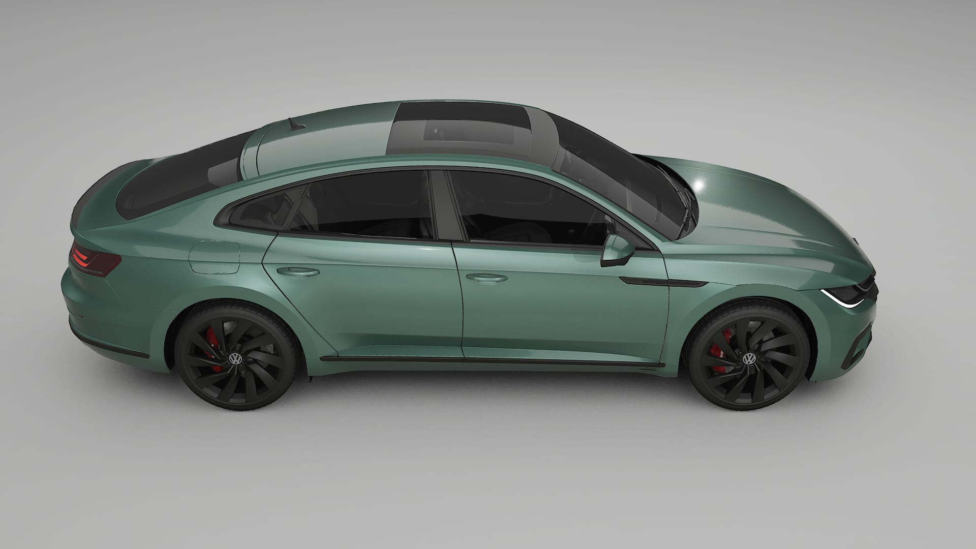 VW Arteon R 3H prefacelift pre LCI Film de Protecție pentru Vopsea TPU | EVERGREEN PPF cu Schimbare de Culoare – Kit Complet 