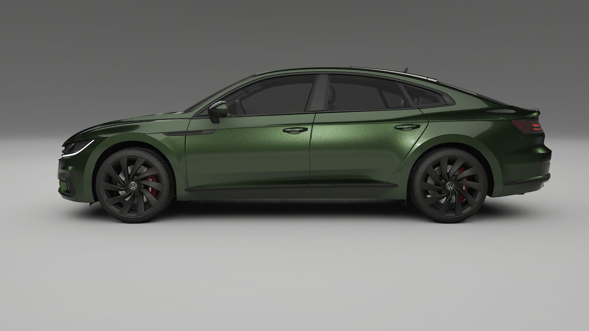 VW Arteon R 3H prefacelift pre LCI Film de Protecție pentru Vopsea TPU | LAGOON PPF cu Schimbare de Culoare – Kit Complet Pre