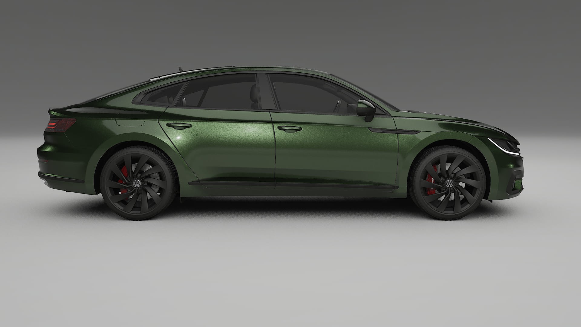 VW Arteon R 3H prefacelift pre LCI Film de Protecție pentru Vopsea TPU | LAGOON PPF cu Schimbare de Culoare – Kit Complet Pre