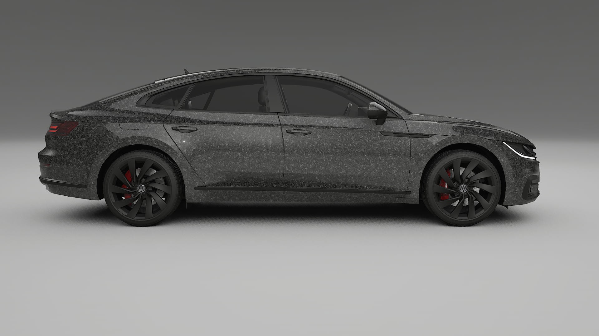 VW Arteon R 3H prefacelift pre LCI Film de Protecție pentru Vopsea TPU | FORGED S PPF cu Schimbare de Culoare – Kit Complet P