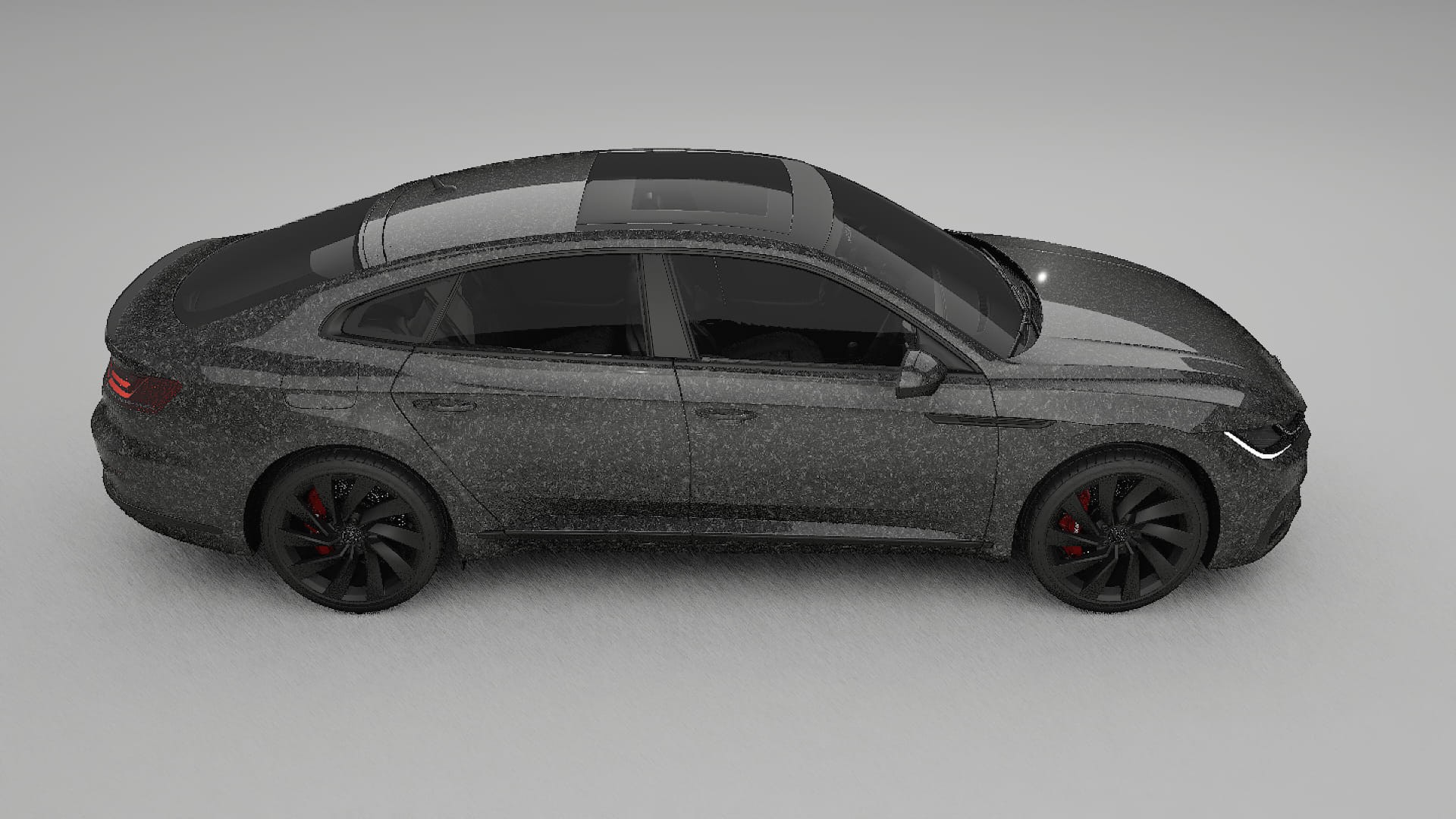 VW Arteon R 3H prefacelift pre LCI Film de Protecție pentru Vopsea TPU | FORGED S PPF cu Schimbare de Culoare – Kit Complet P