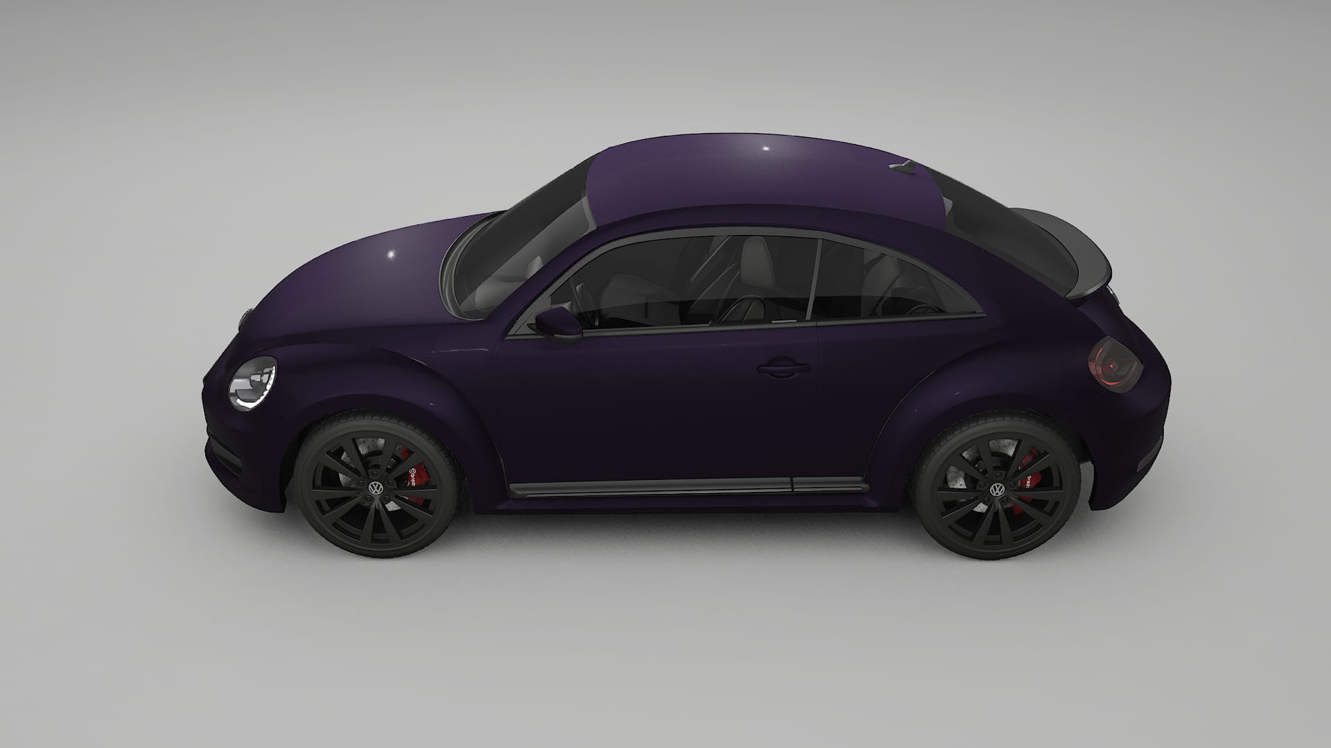 VW Beetle A5 prefacelift pre LCI Film de Protecție pentru Vopsea TPU | VIOLET PPF cu Schimbare de Culoare – Kit Complet Prede