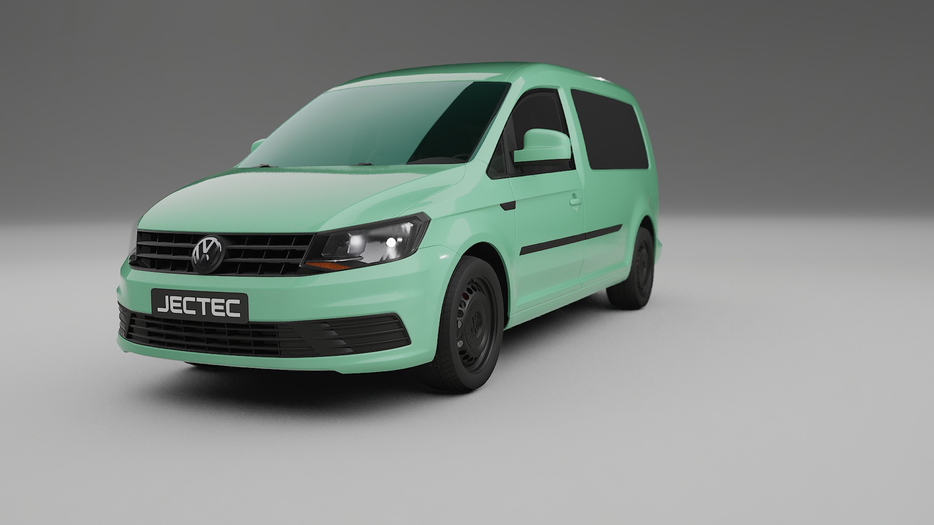 VW Caddy Maxi SB Film de Protecție pentru Vopsea TPU | DUSTY PPF cu Schimbare de Culoare – Kit Complet Predecupat