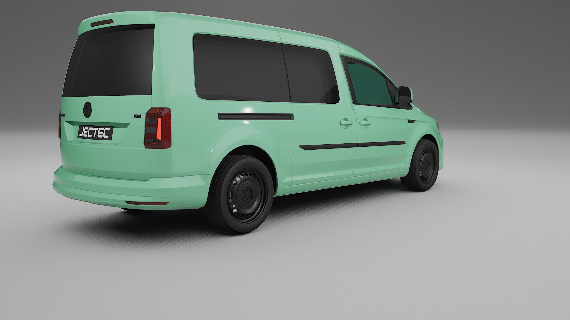 VW Caddy Maxi SB Film de Protecție pentru Vopsea TPU | DUSTY PPF cu Schimbare de Culoare – Kit Complet Predecupat