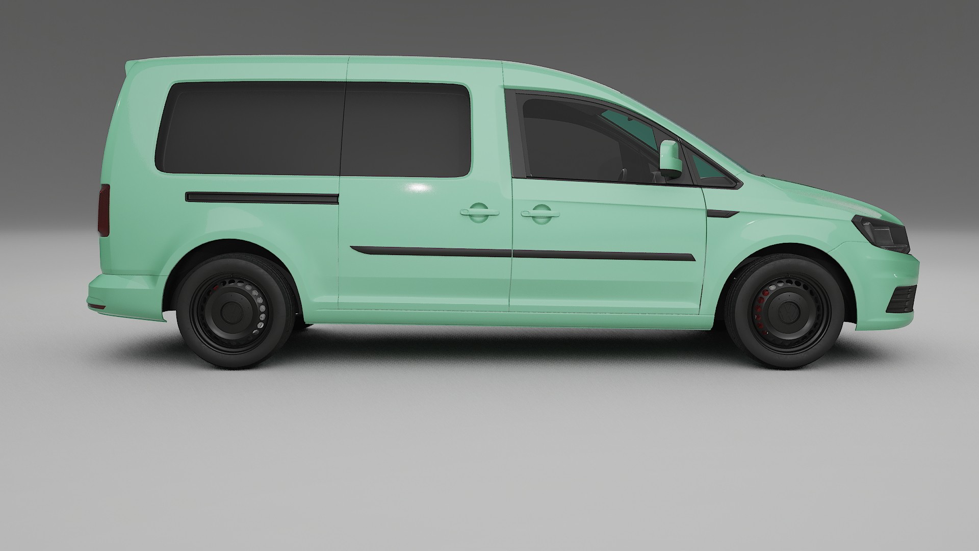 VW Caddy Maxi SB Film de Protecție pentru Vopsea TPU | DUSTY PPF cu Schimbare de Culoare – Kit Complet Predecupat