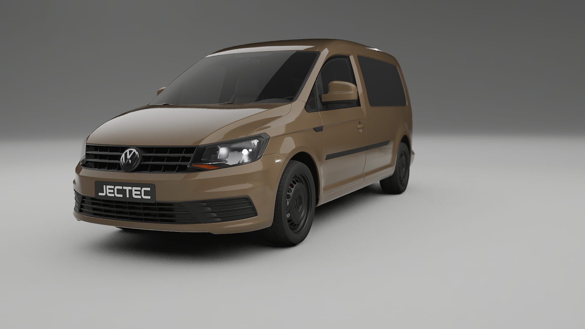 VW Caddy Maxi SB Film de Protecție pentru Vopsea TPU | SAHARA PPF cu Schimbare de Culoare – Kit Complet Predecupat