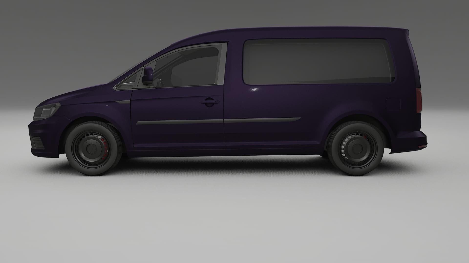 VW Caddy Maxi SB Film de Protecție pentru Vopsea TPU | VIOLET PPF cu Schimbare de Culoare – Kit Complet Predecupat
