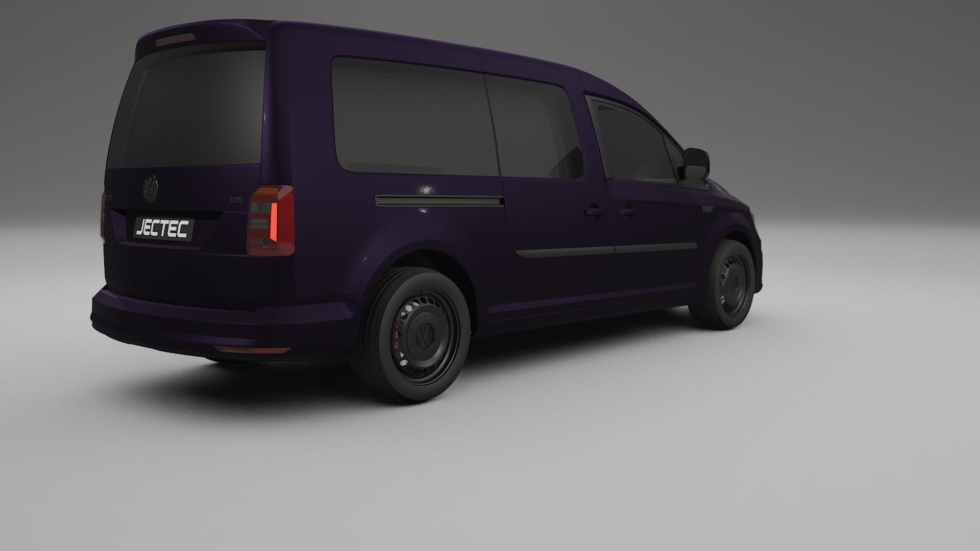 VW Caddy Maxi SB Film de Protecție pentru Vopsea TPU | VIOLET PPF cu Schimbare de Culoare – Kit Complet Predecupat