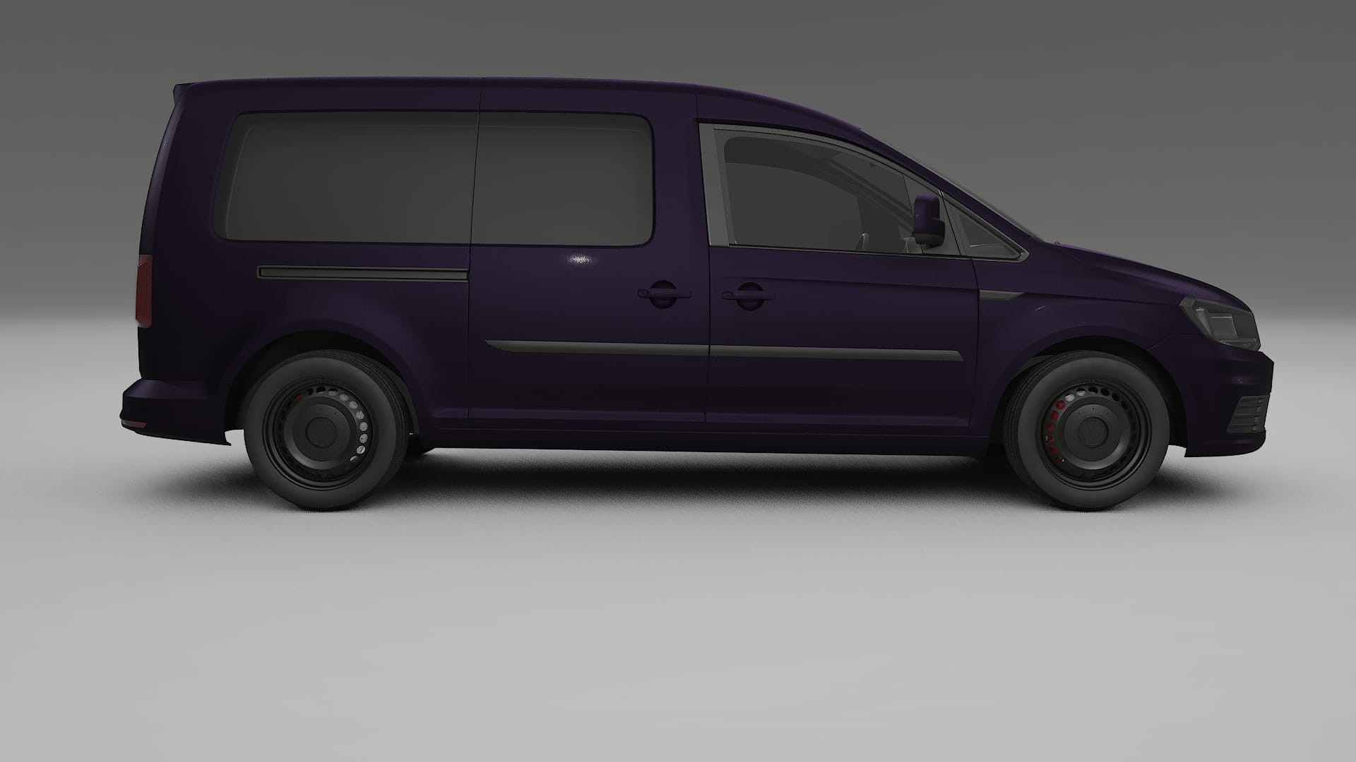 VW Caddy Maxi SB Film de Protecție pentru Vopsea TPU | VIOLET PPF cu Schimbare de Culoare – Kit Complet Predecupat
